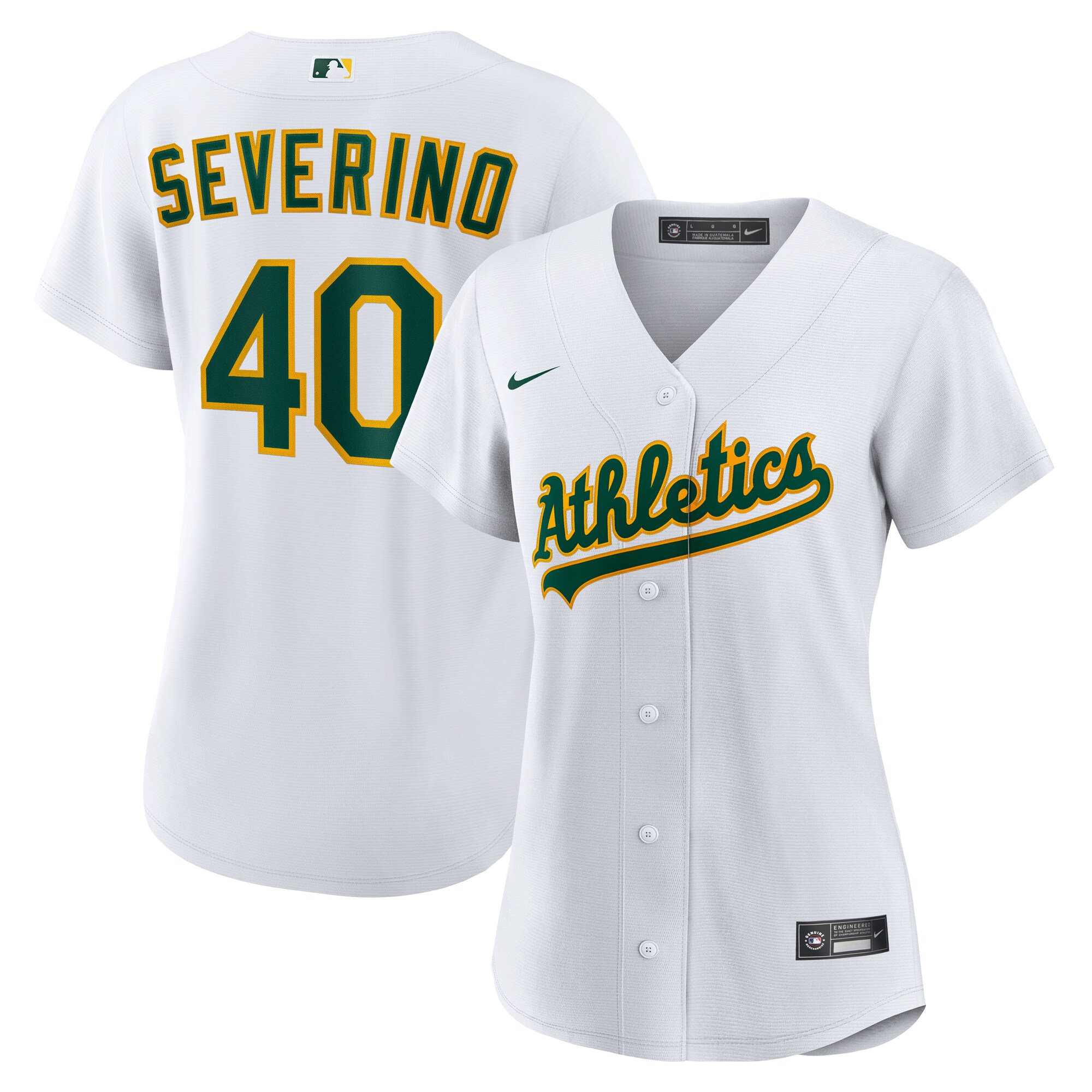 Luis Severino Athletics Women's Home Jersey - White