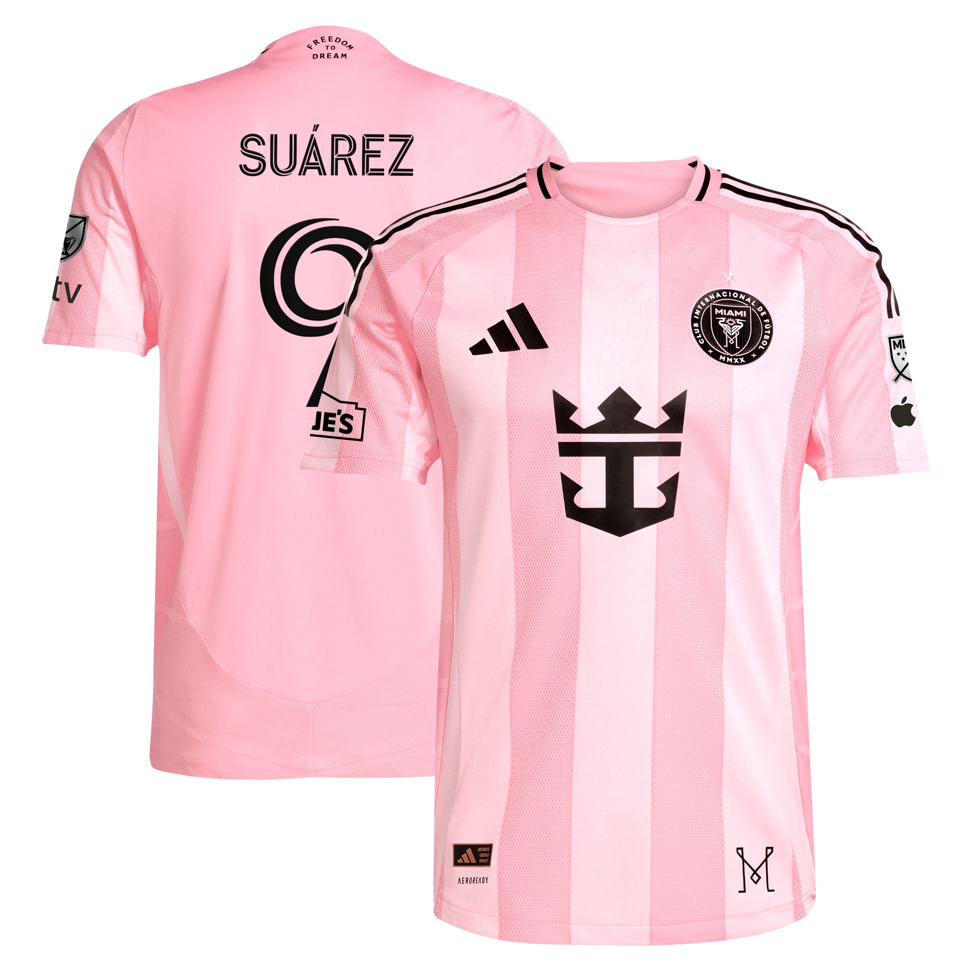 Luis Suárez Inter Miami CF 2025 On-Field Jersey