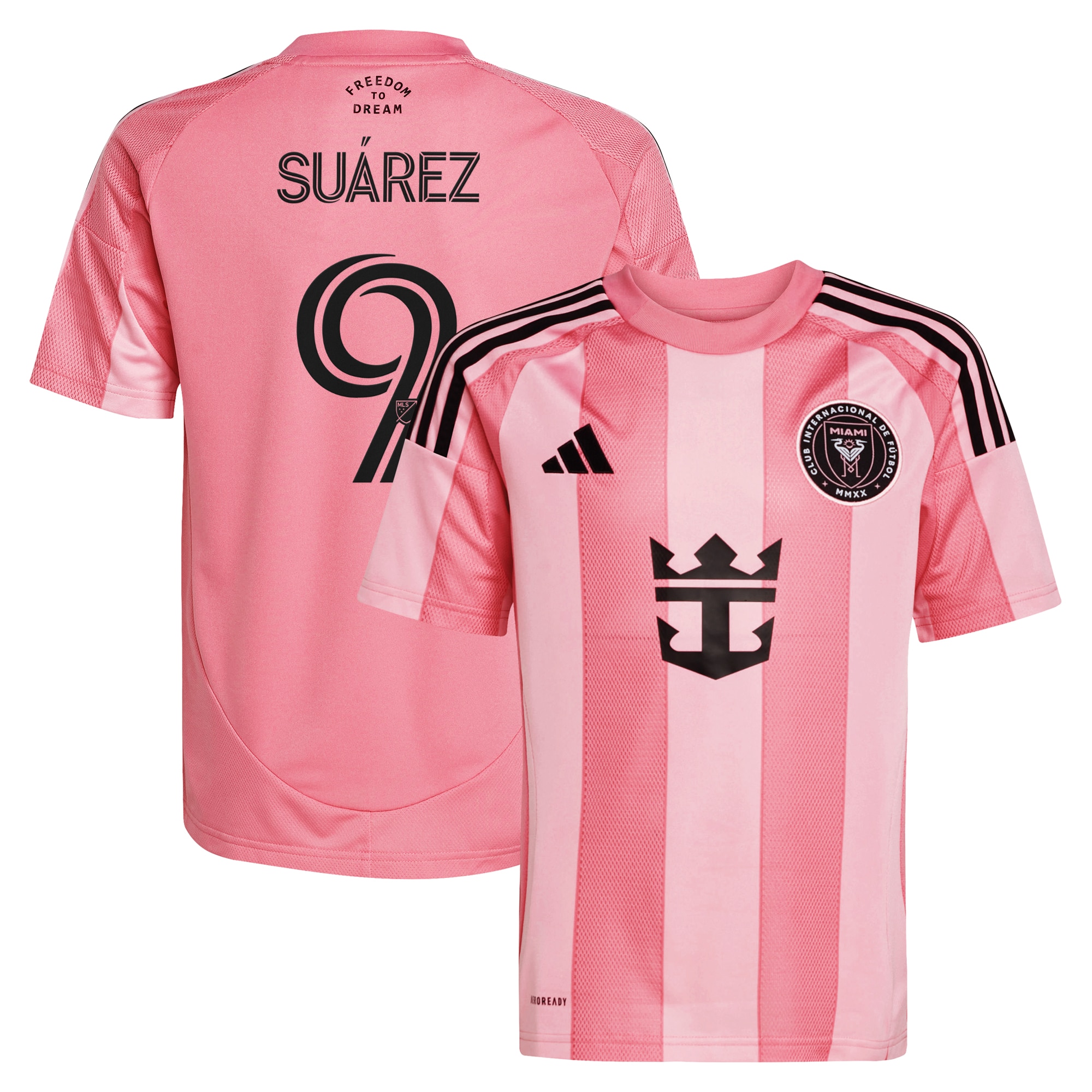 Luis Suárez Inter Miami CF Youth 2025 Euforia Player Jersey - Light Pink
