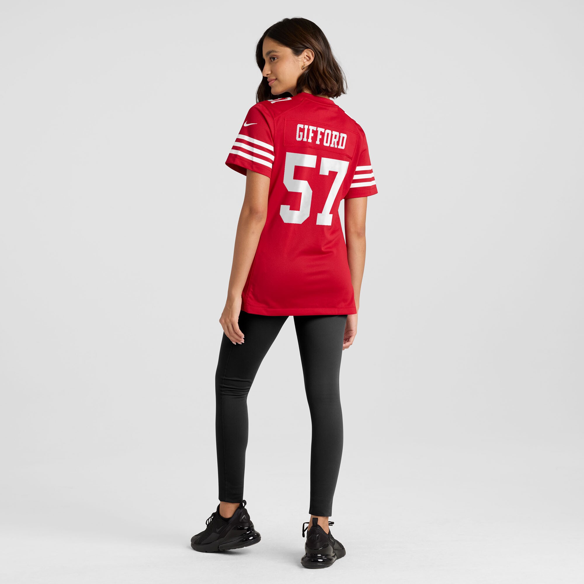 Luke Gifford San Francisco 49ers Women’s Team Game Jersey – Scarlet