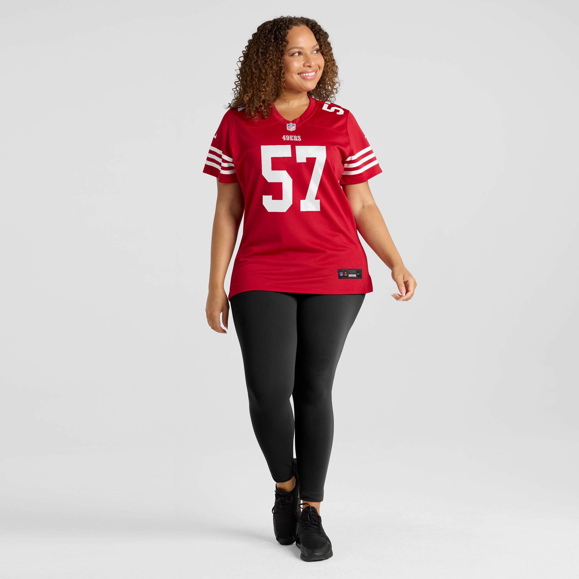 Luke Gifford San Francisco 49ers Women’s Team Game Jersey – Scarlet