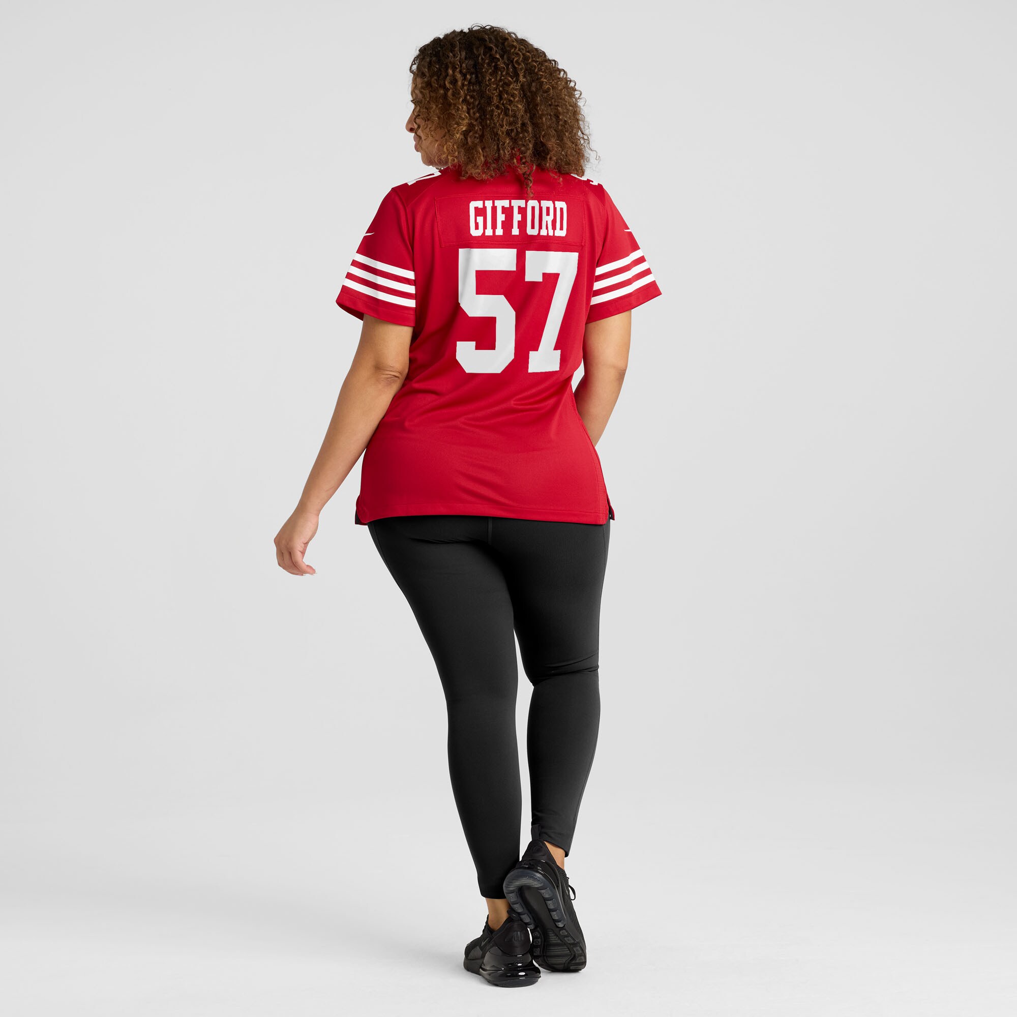 Luke Gifford San Francisco 49ers Women’s Team Game Jersey – Scarlet