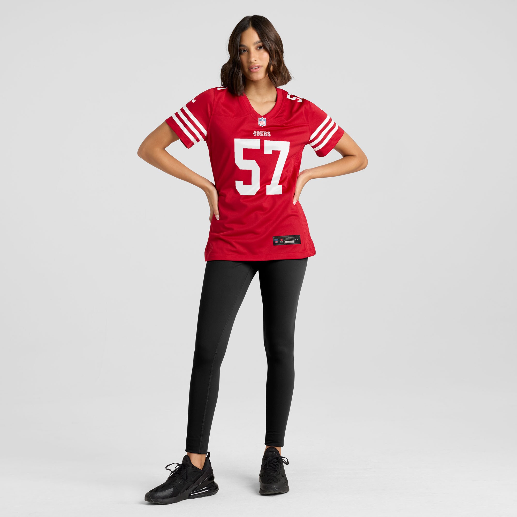 Luke Gifford San Francisco 49ers Women’s Team Game Jersey – Scarlet