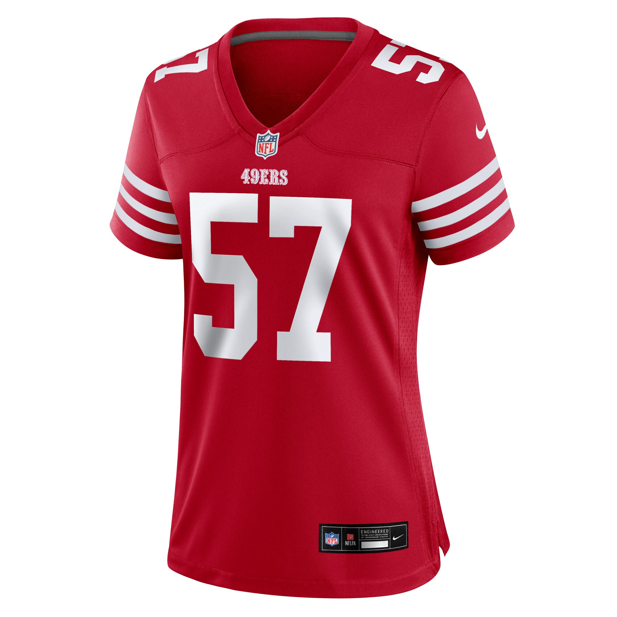 Luke Gifford San Francisco 49ers Women’s Team Game Jersey – Scarlet