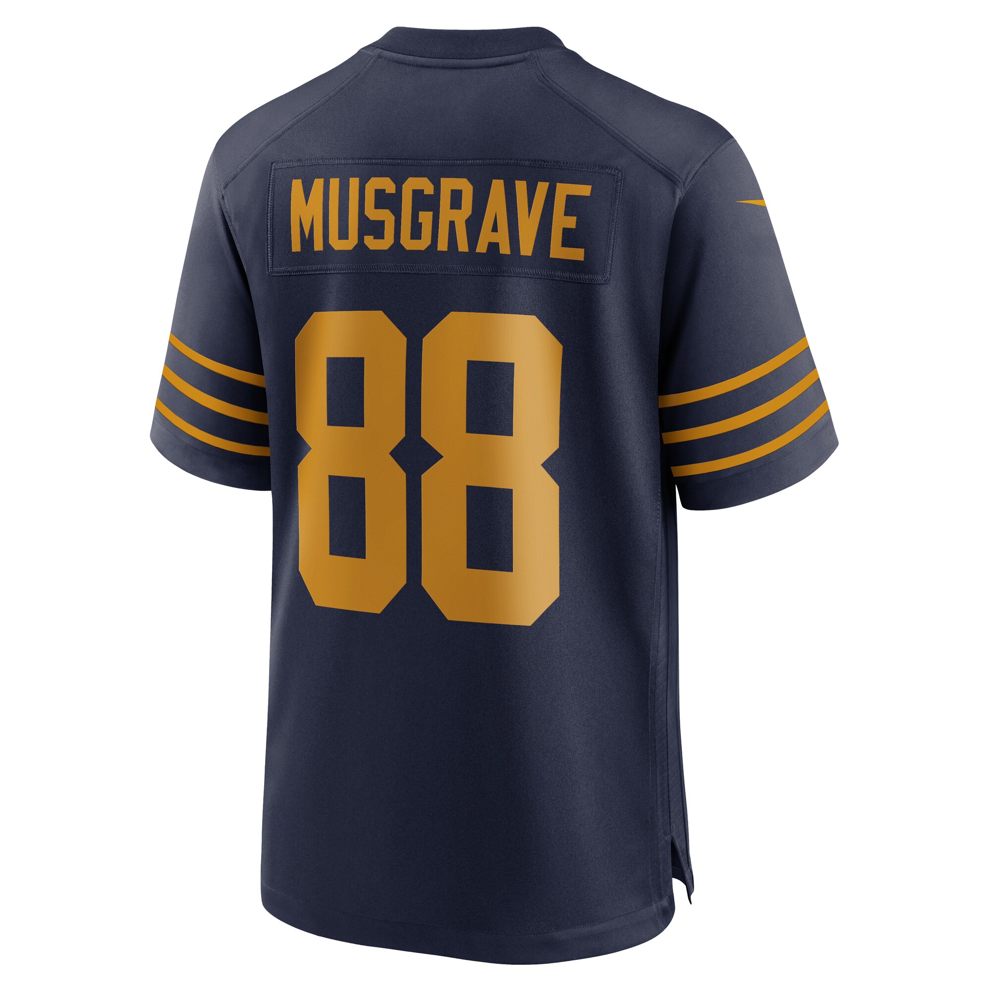 Luke Musgrave Green Bay Packers The 1923 Classic Game Jersey – Navy