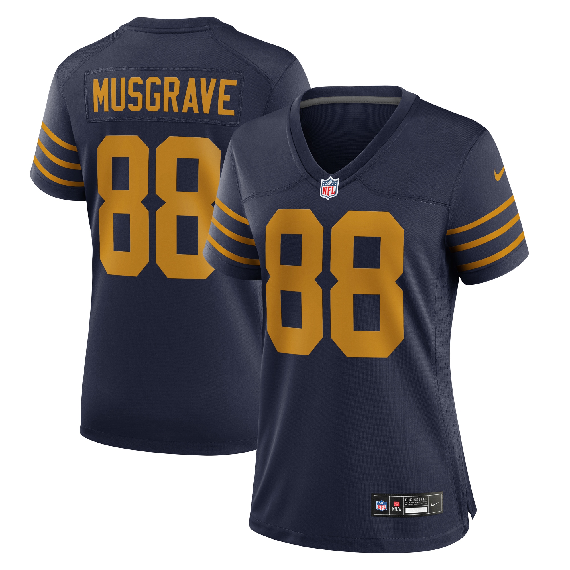 Luke Musgrave Green Bay Packers Women's The 1923 Classic Game Jersey - Navy