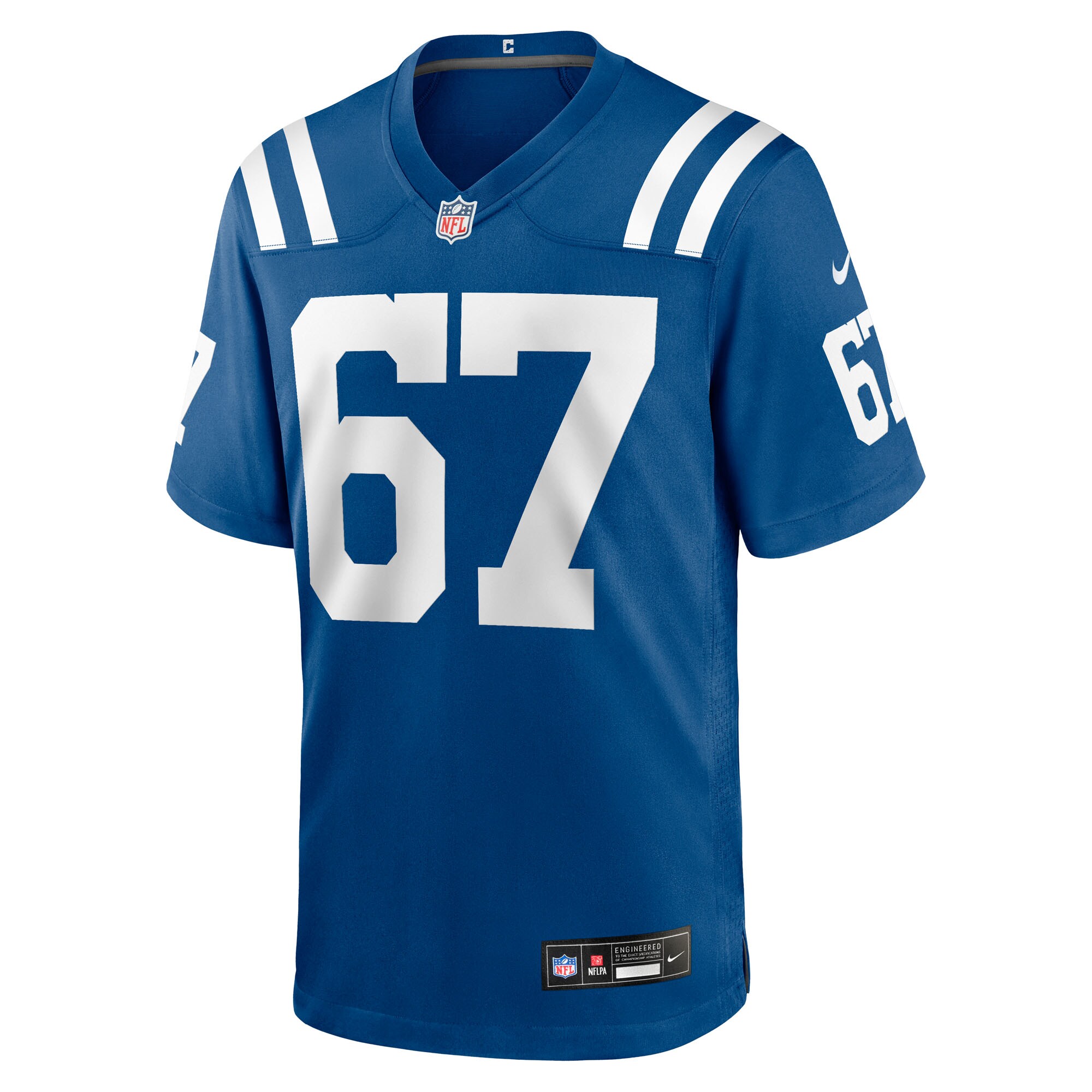 Luke Tenuta Indianapolis Colts Team Game Jersey – Royal