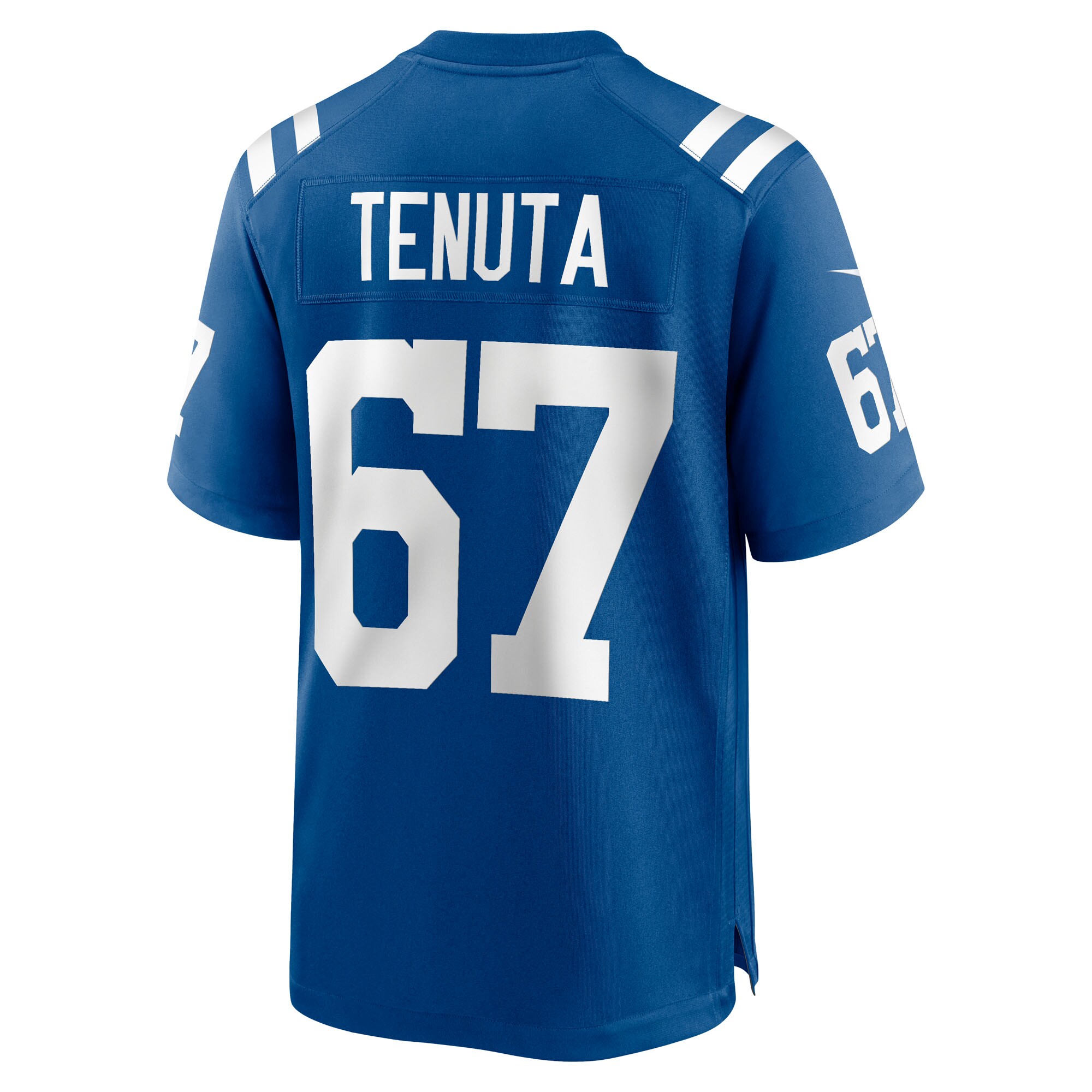 Luke Tenuta Indianapolis Colts Team Game Jersey – Royal
