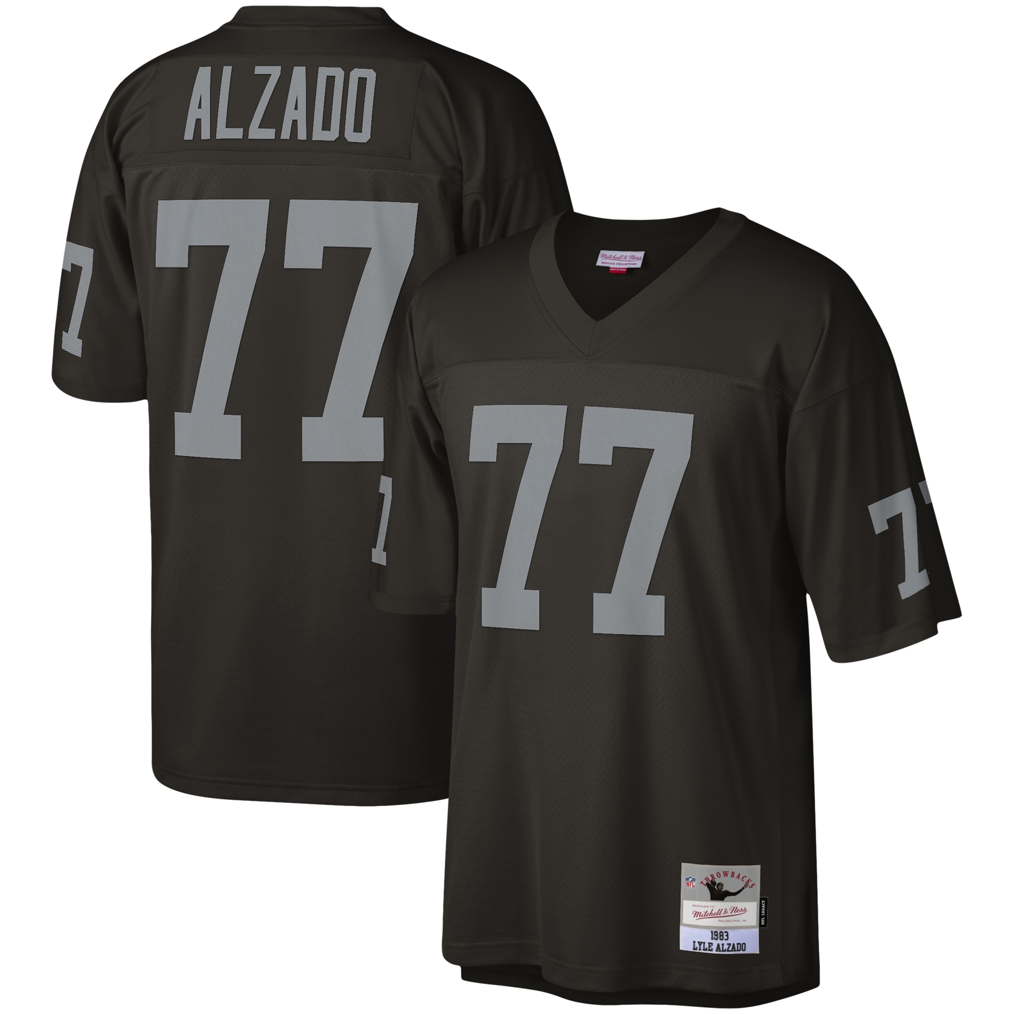 Lyle Alzado Las Vegas Raiders Legacy Jersey - Black