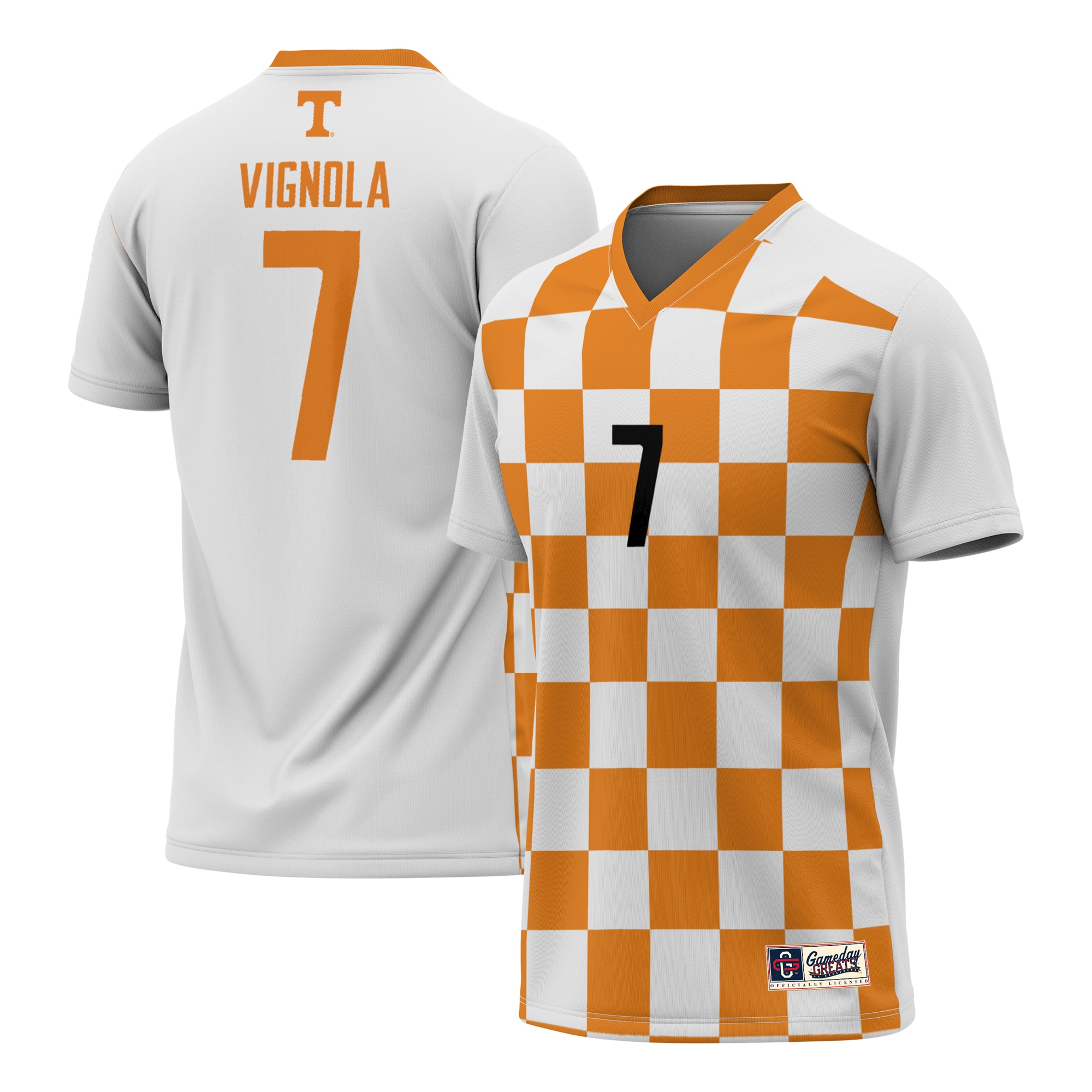 M.A. Vignola Tennessee Volunteers GameDay Greats Youth Women's Soccer Fashion Jersey - White