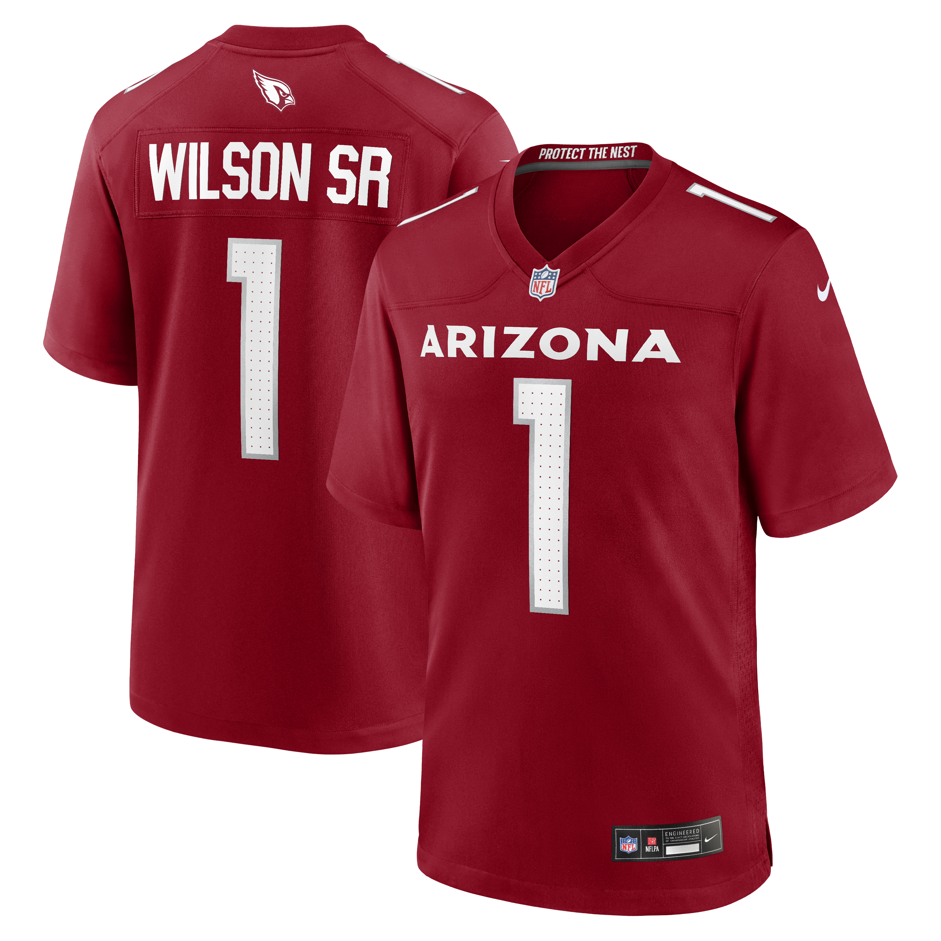 Mack Wilson Arizona Cardinals Team Game Jersey - Cardinal