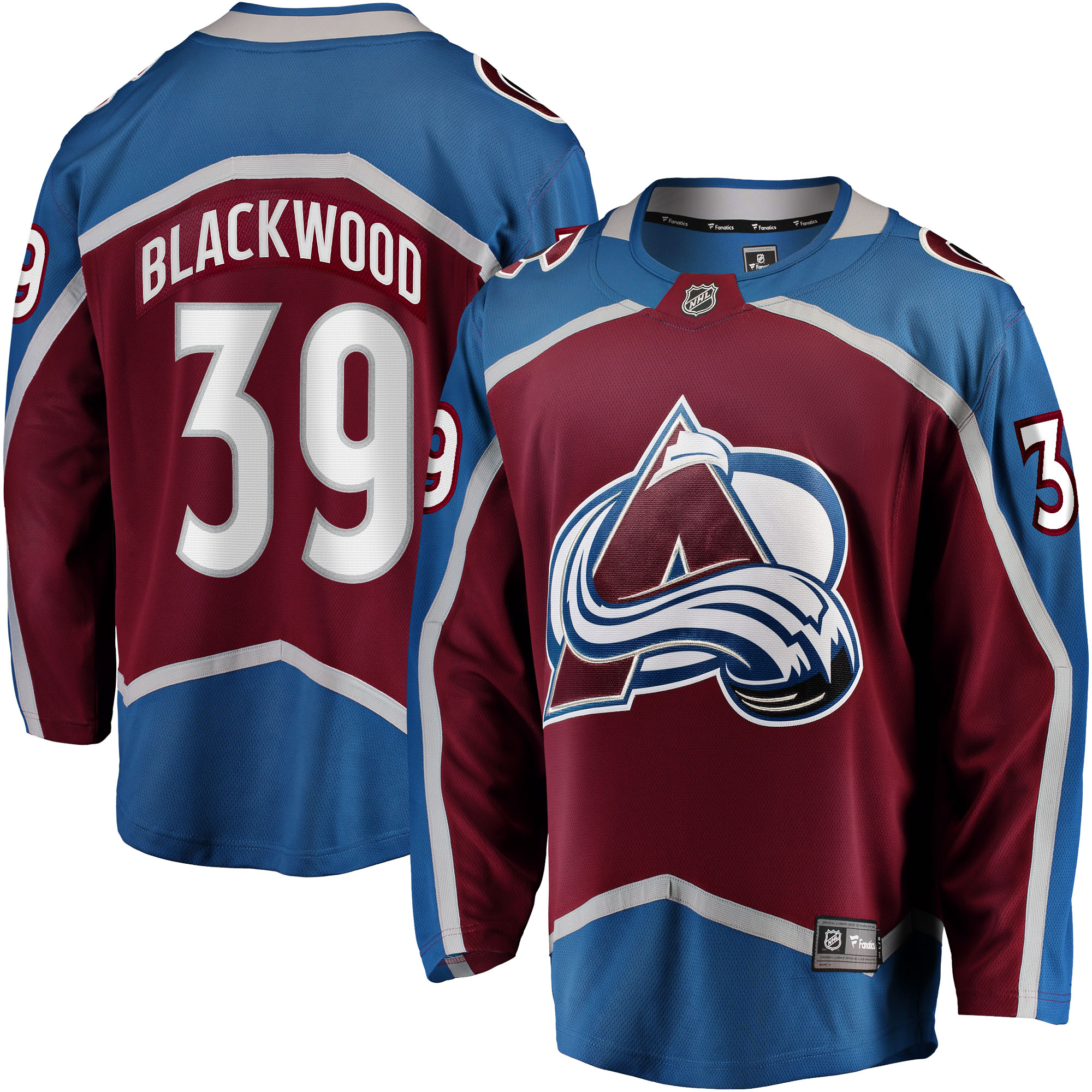 Mackenzie Blackwood Colorado Avalanche Fanatics Home Breakaway Jersey - Burgundy