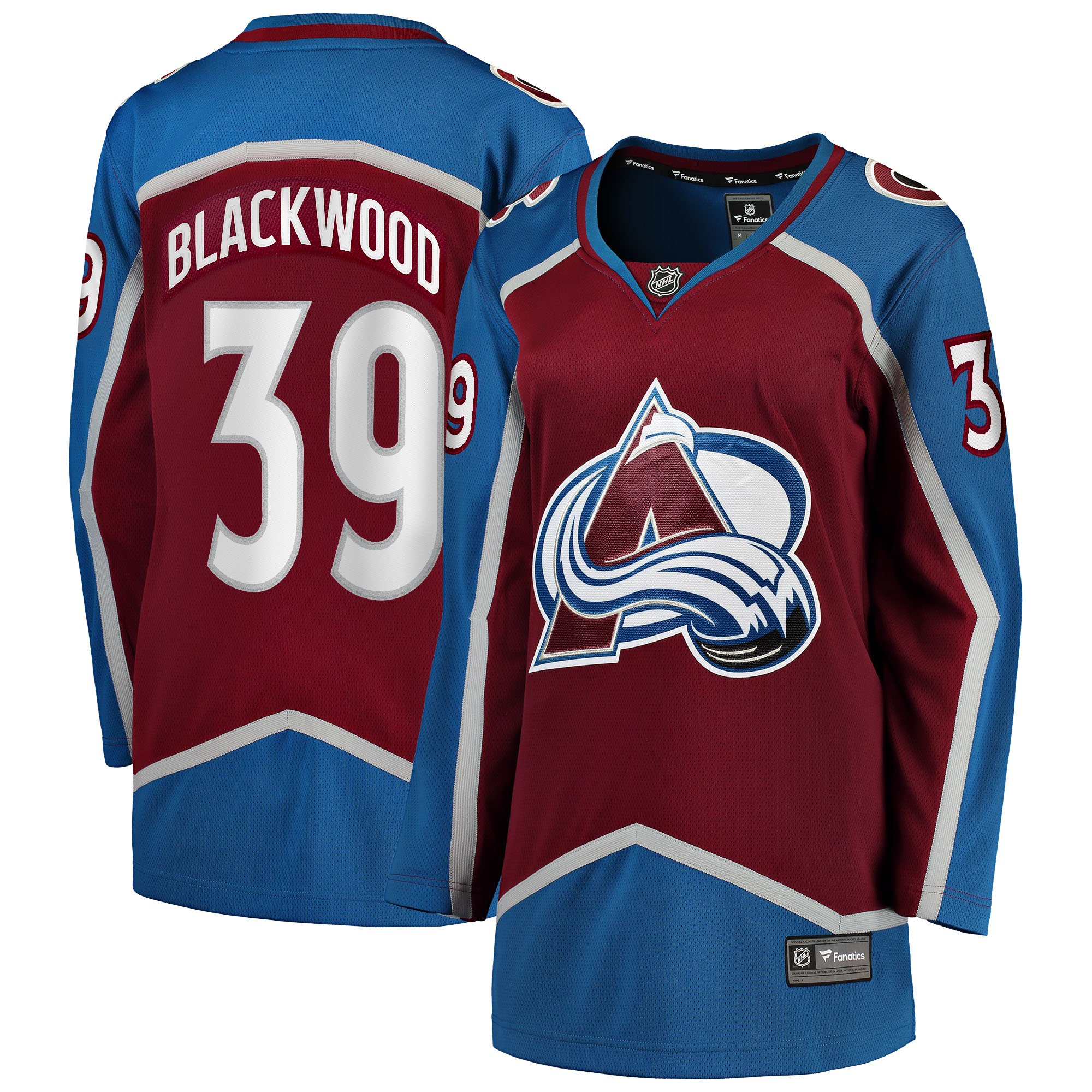 Mackenzie Blackwood Colorado Avalanche Fanatics Women's Home Breakaway Jersey - Burgundy