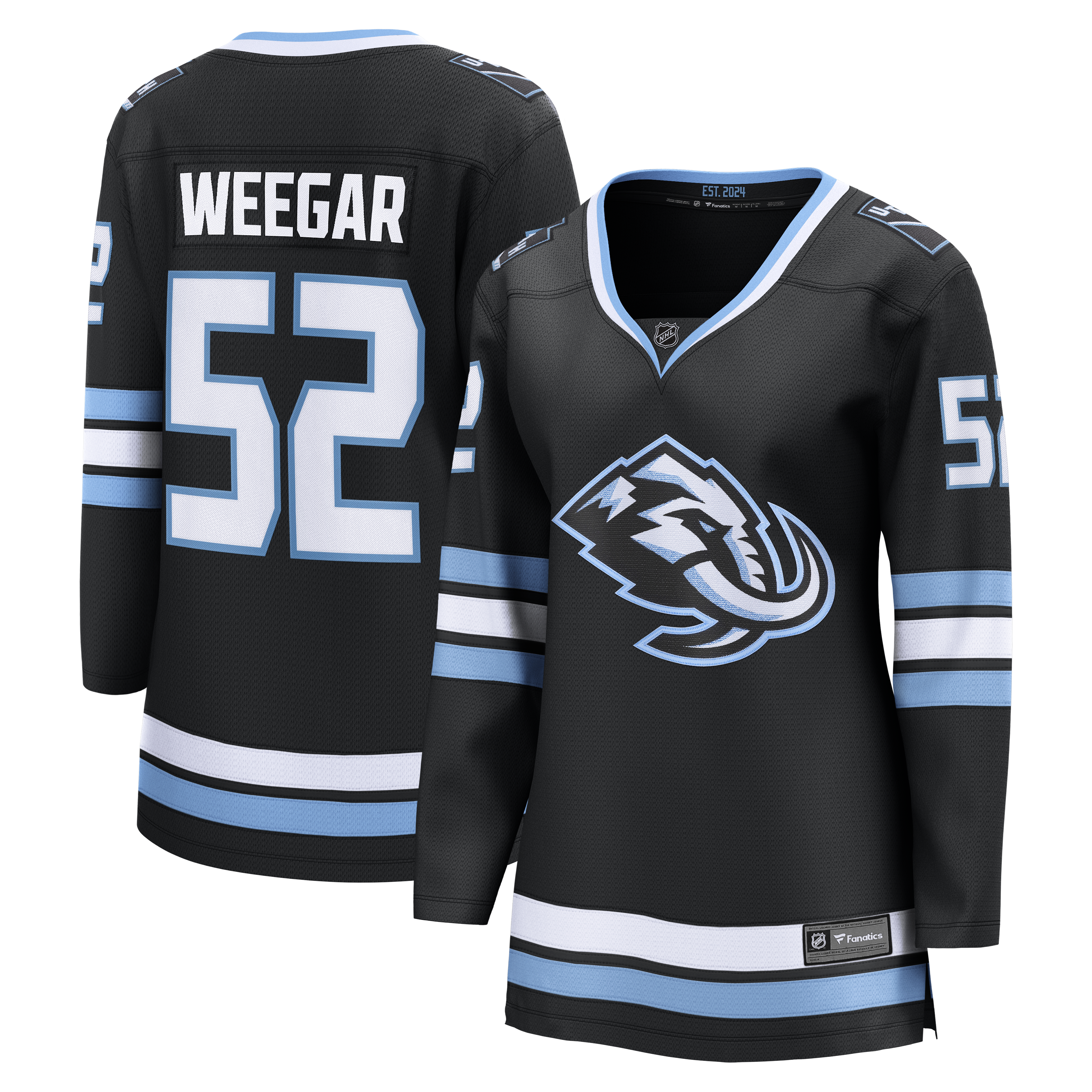 MacKenzie Weegar Utah Mammoth Fanatics Women's Home Breakaway Jersey - Black
