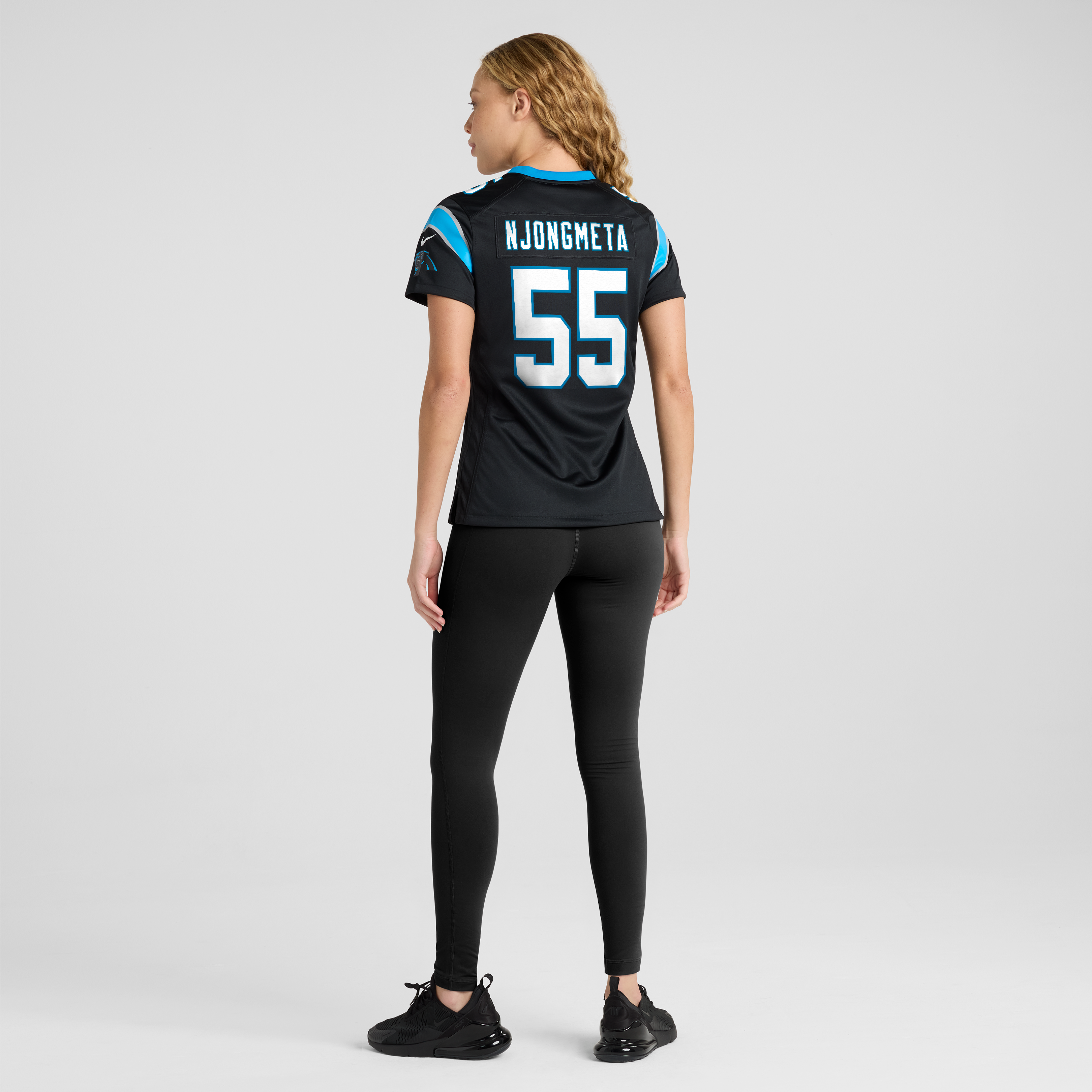 Maema Njongmeta Carolina Panthers Women’s Team Game Jersey – Black