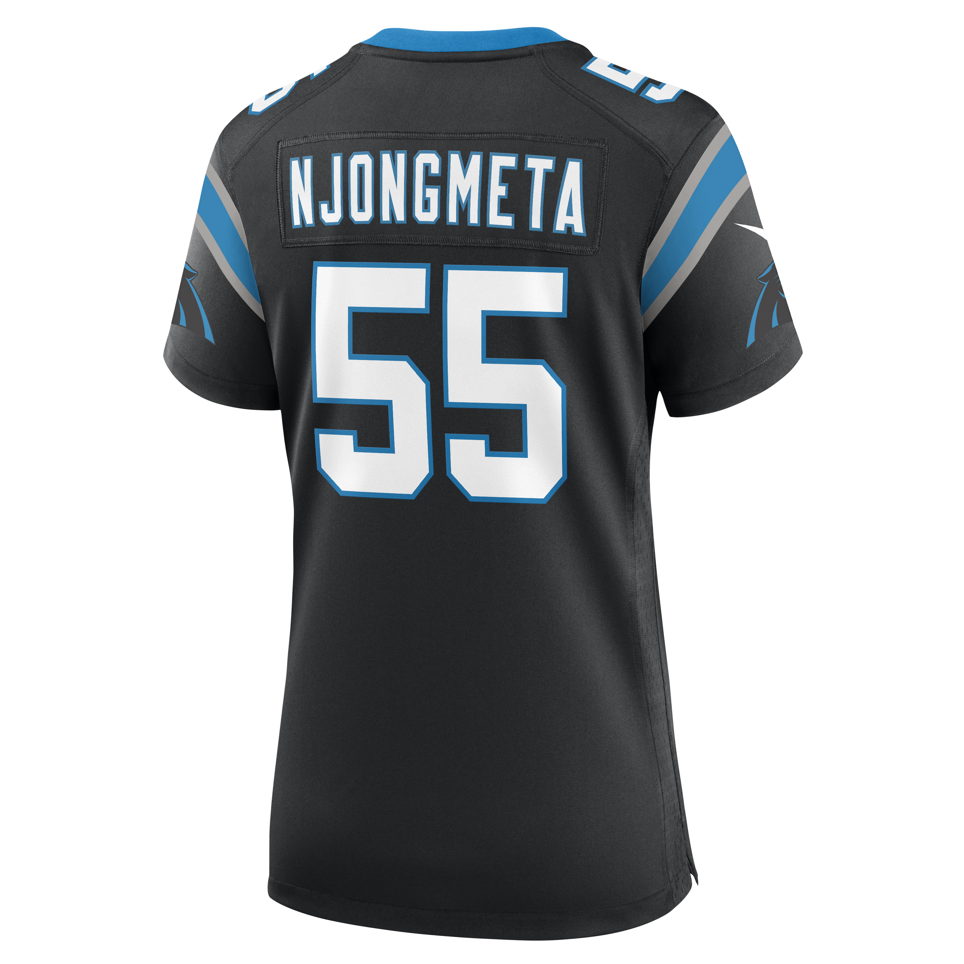 Maema Njongmeta Carolina Panthers Women’s Team Game Jersey – Black