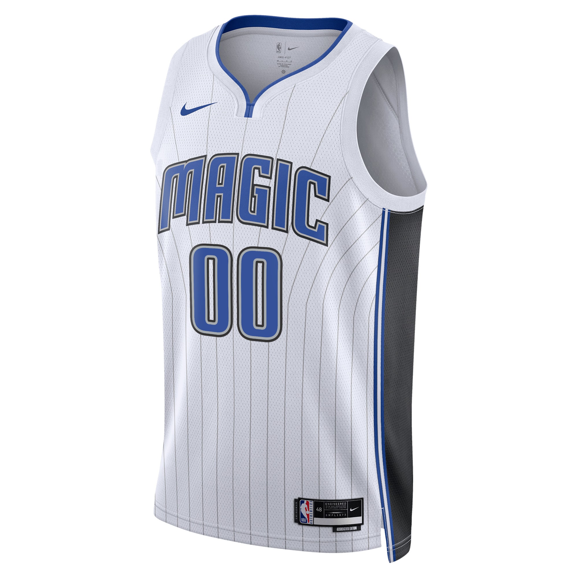 Alternative view of Magic White Association Jersey - Nike - Custom Name & Number