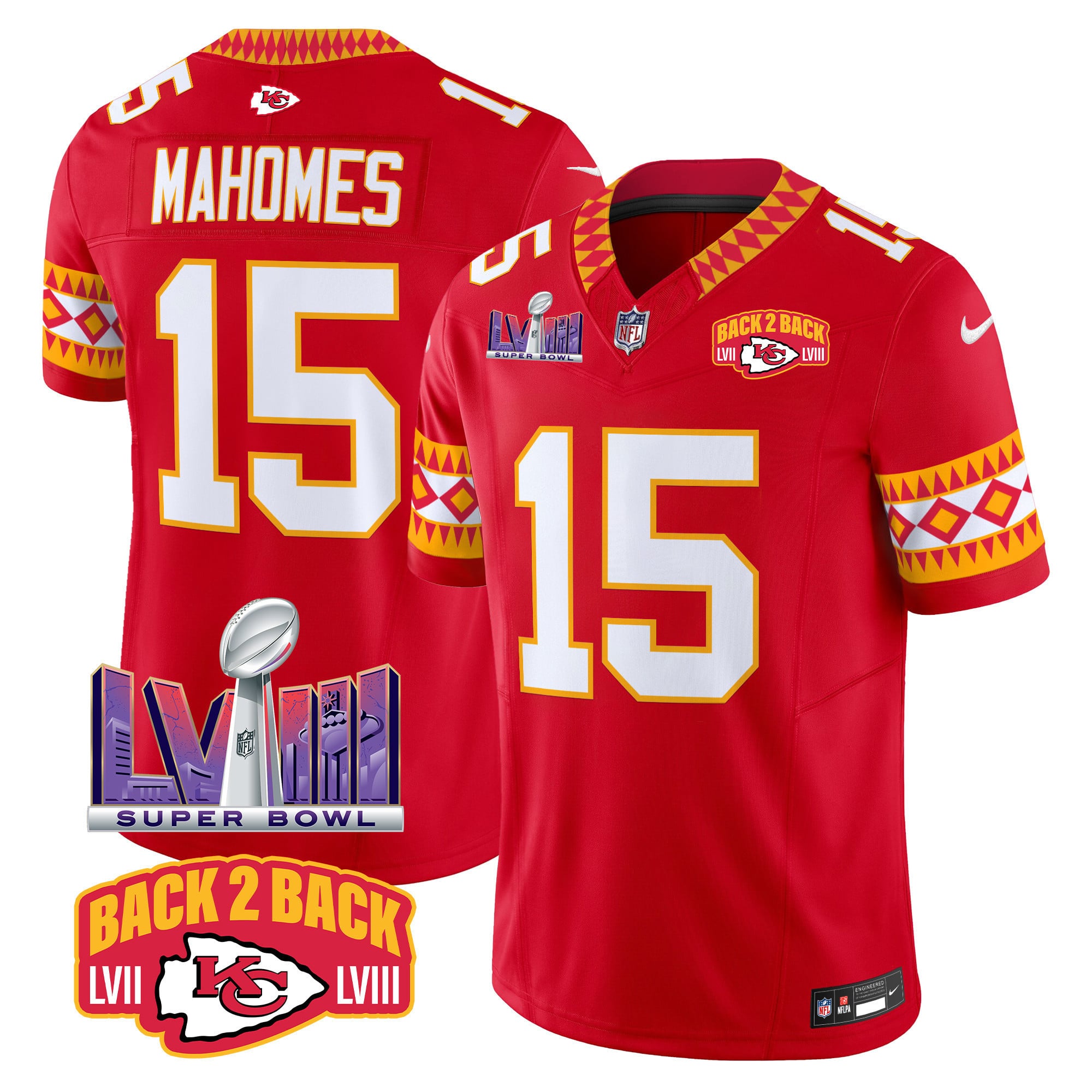 Mahomes Chiefs Super Bowl Jersey - Nike Mahomes Chiefs Super Bowl