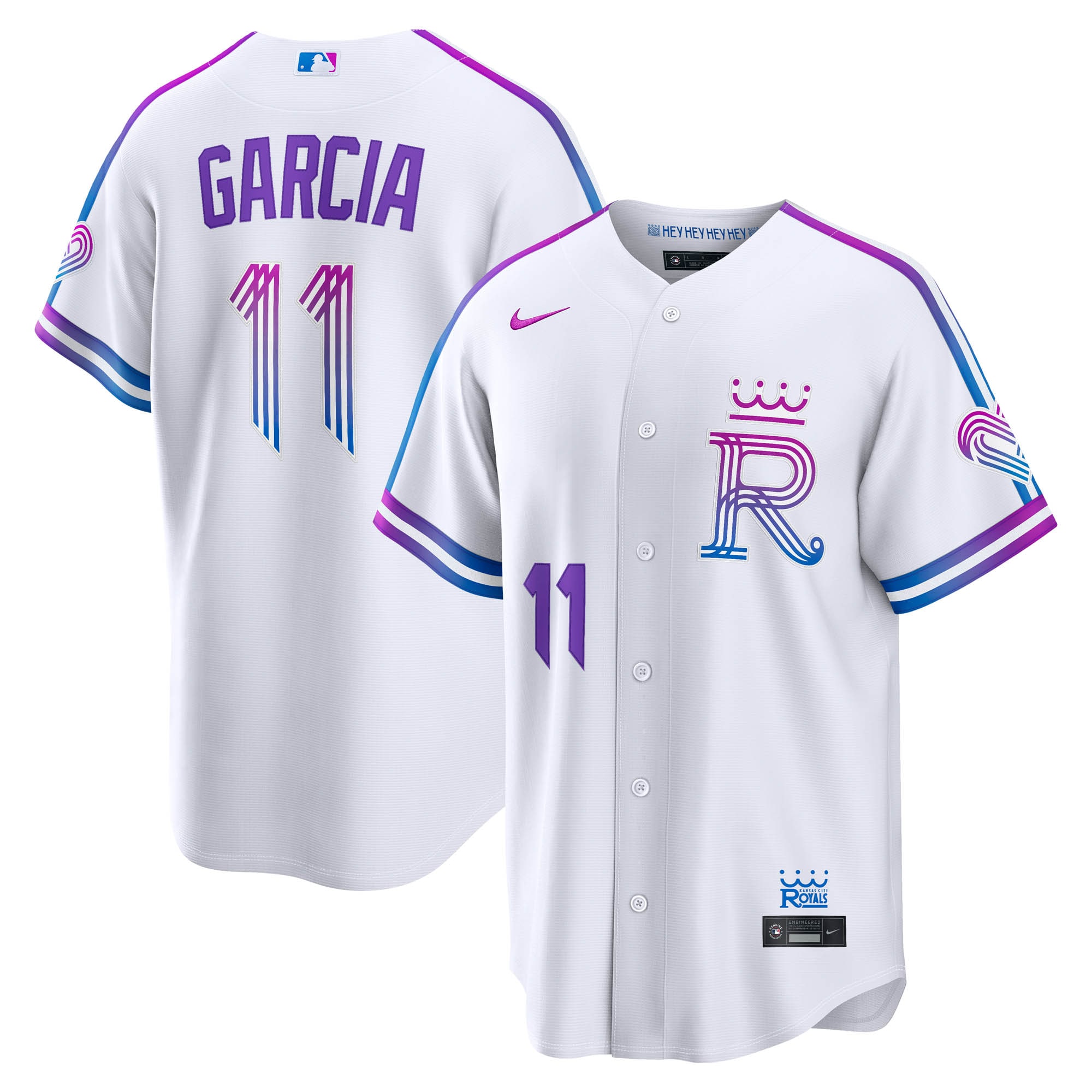 Maikel Garcia Kansas City Royals 2026 City Connect Stadium Jersey - White