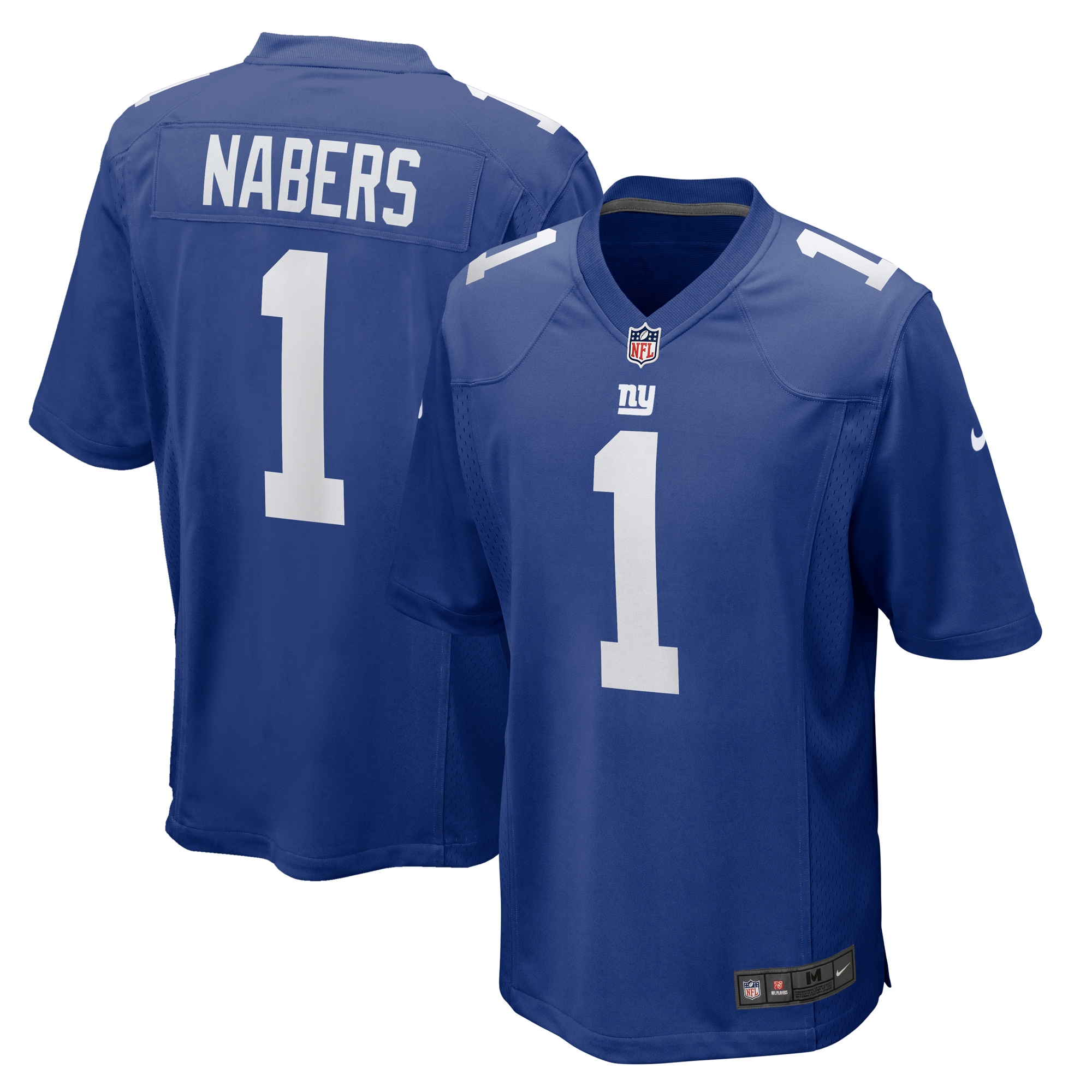 Malik Nabers New York Giants Player Game Jersey