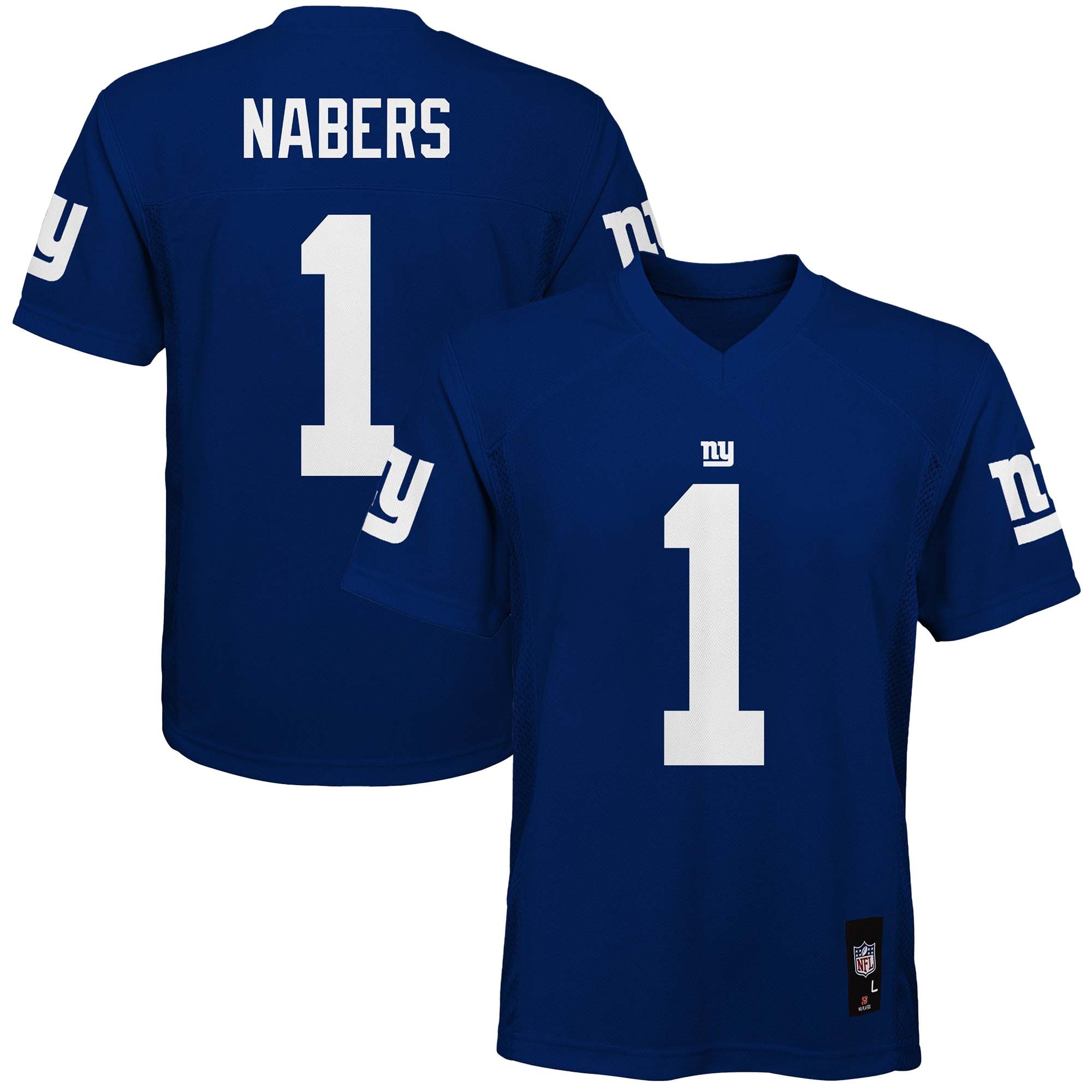 Malik Nabers New York Giants Youth Player Jersey - Royal