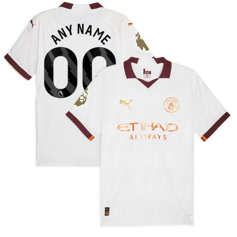 Manchester City 2023/24 Away Jersey - Stunning White Kit