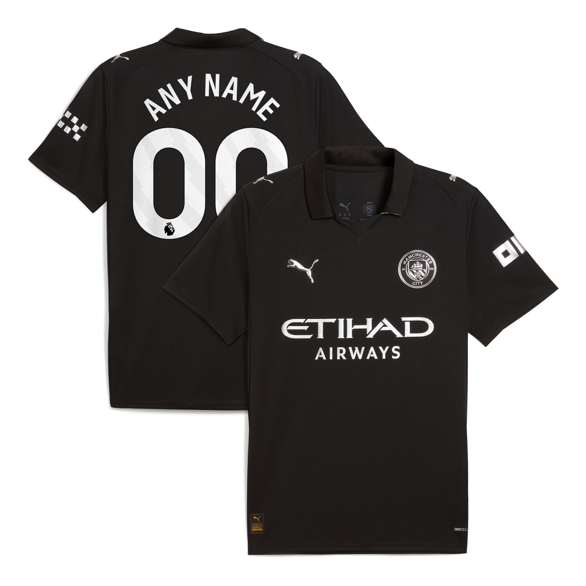 Manchester City Puma 2025/26 Away Custom Jersey