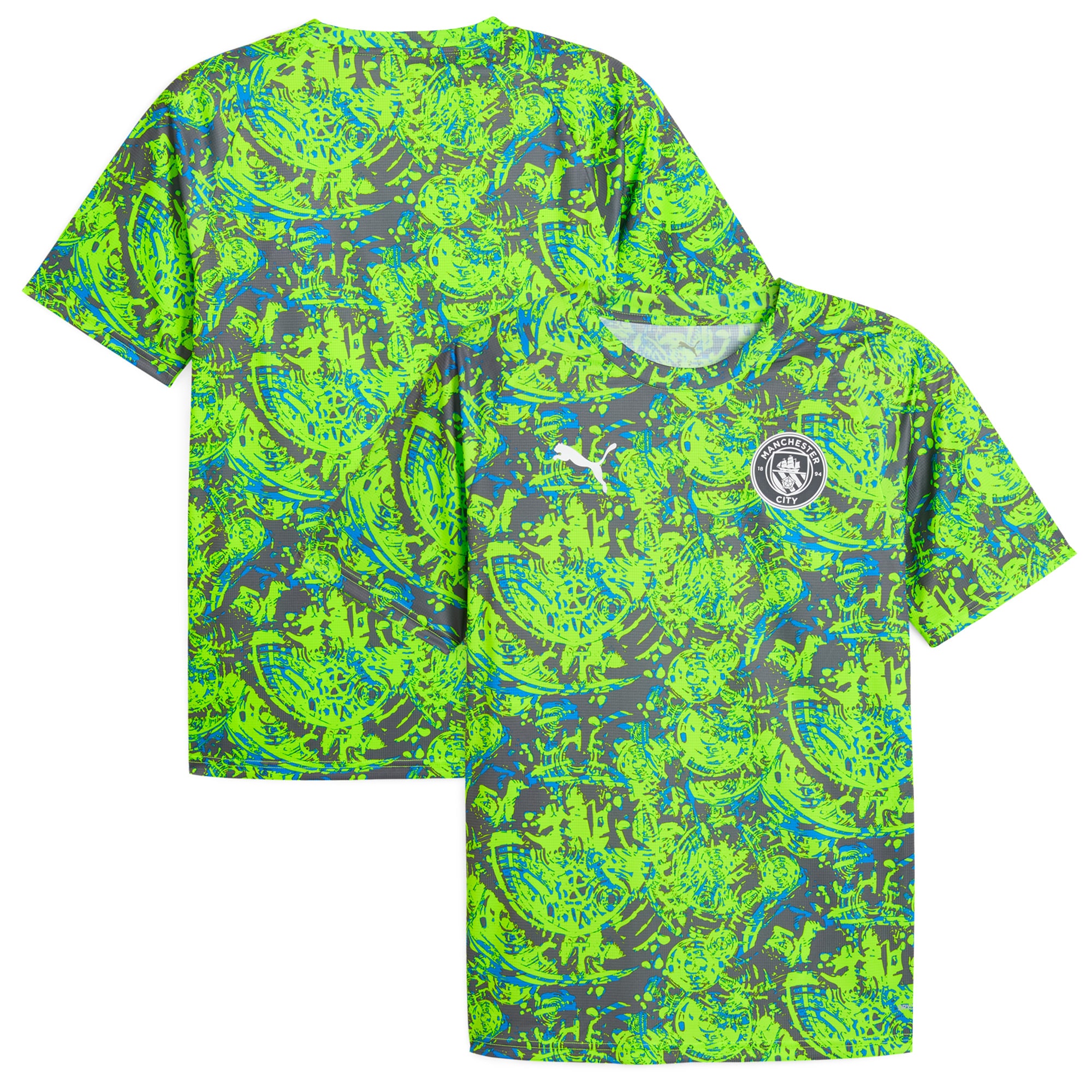 Manchester City Puma 2025/26 Pre-Match Training Jersey