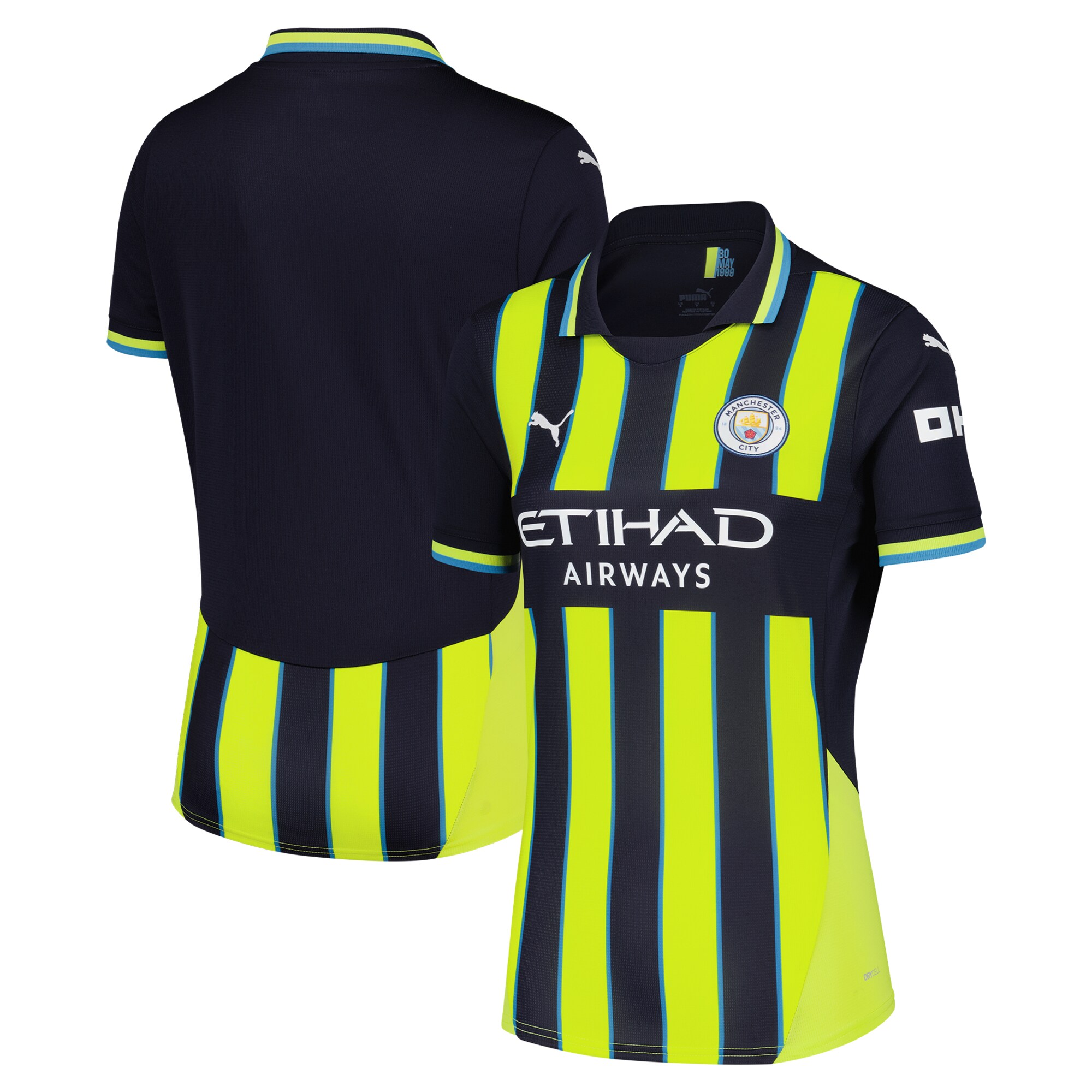 Manchester City Puma Women's 2024/25 Away Jersey - Navy