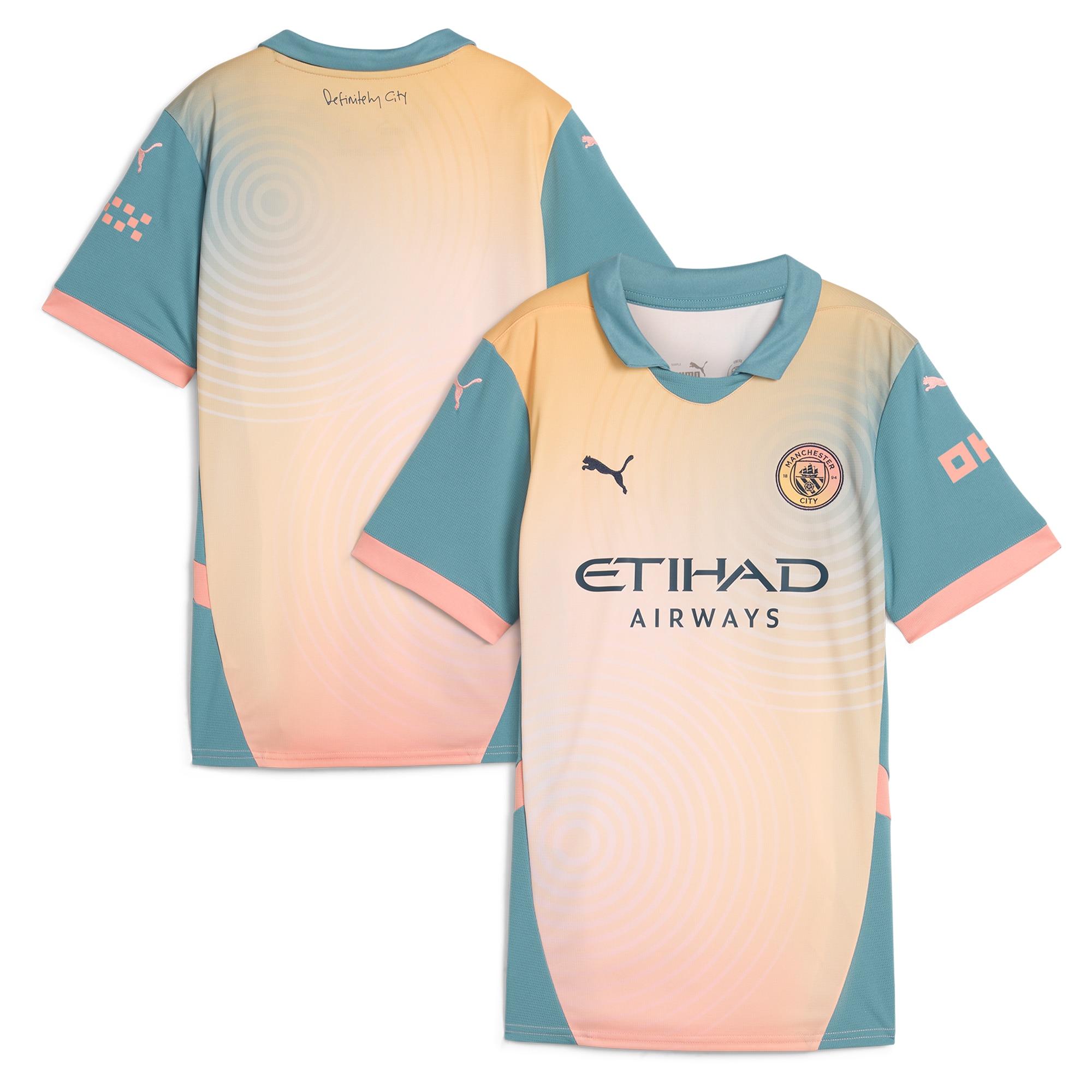 Manchester City Puma Women's 2024/25 Fourth Jersey - Blue