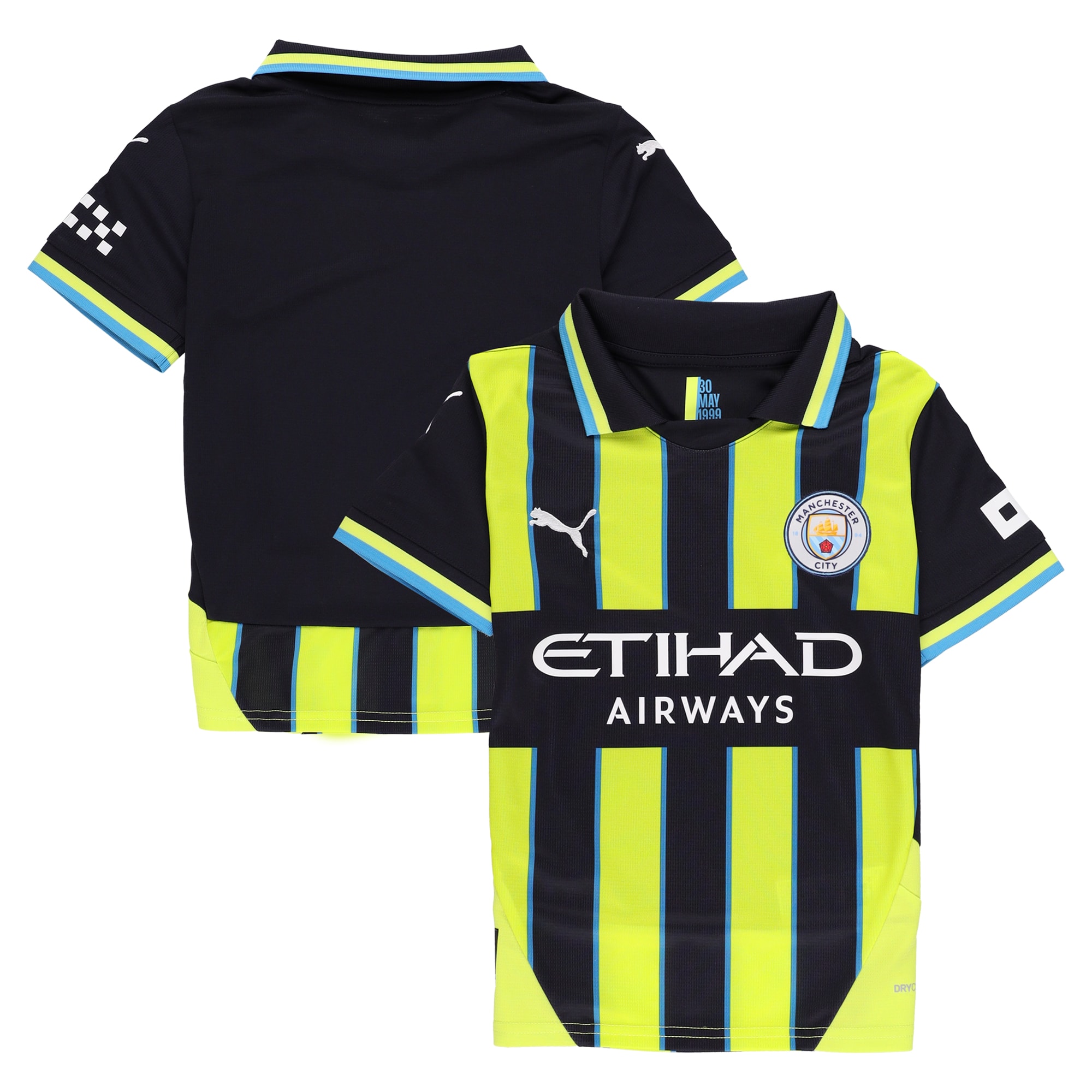 Manchester City Puma Youth 2024/25 Away Jersey - Navy