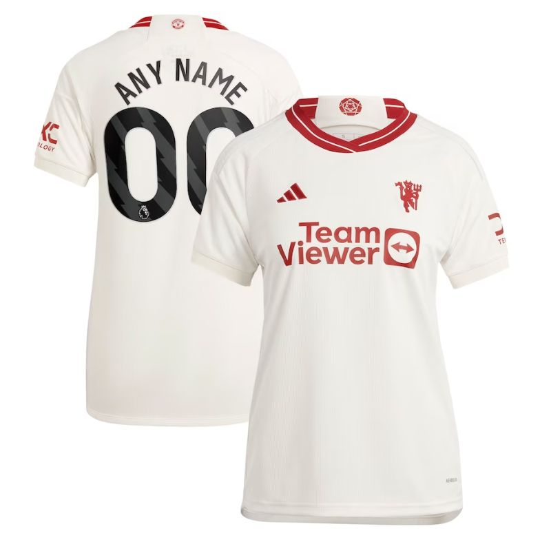 Manchester United 2024 Away Jersey - Adidas - Cream