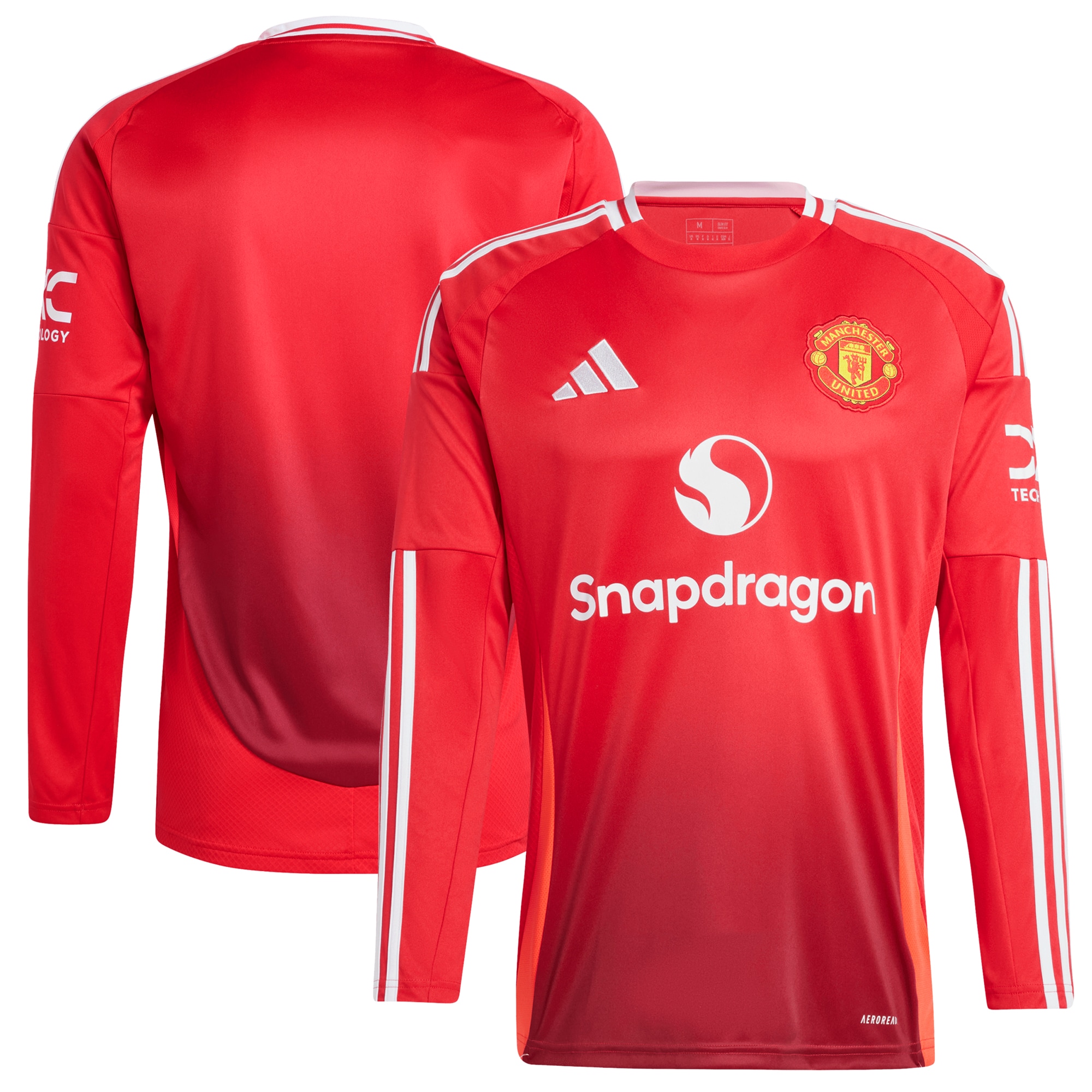 Manchester United 2024/25 Home Long Sleeve Jersey - Red