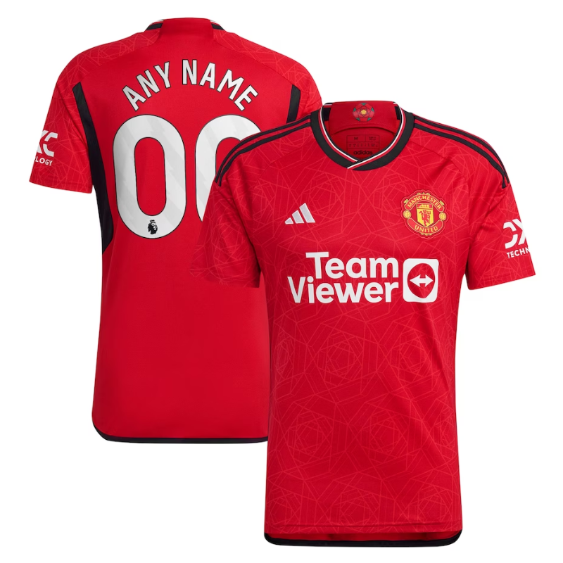 Manchester United Red Custom Jersey - Premium 2024 Home Kit