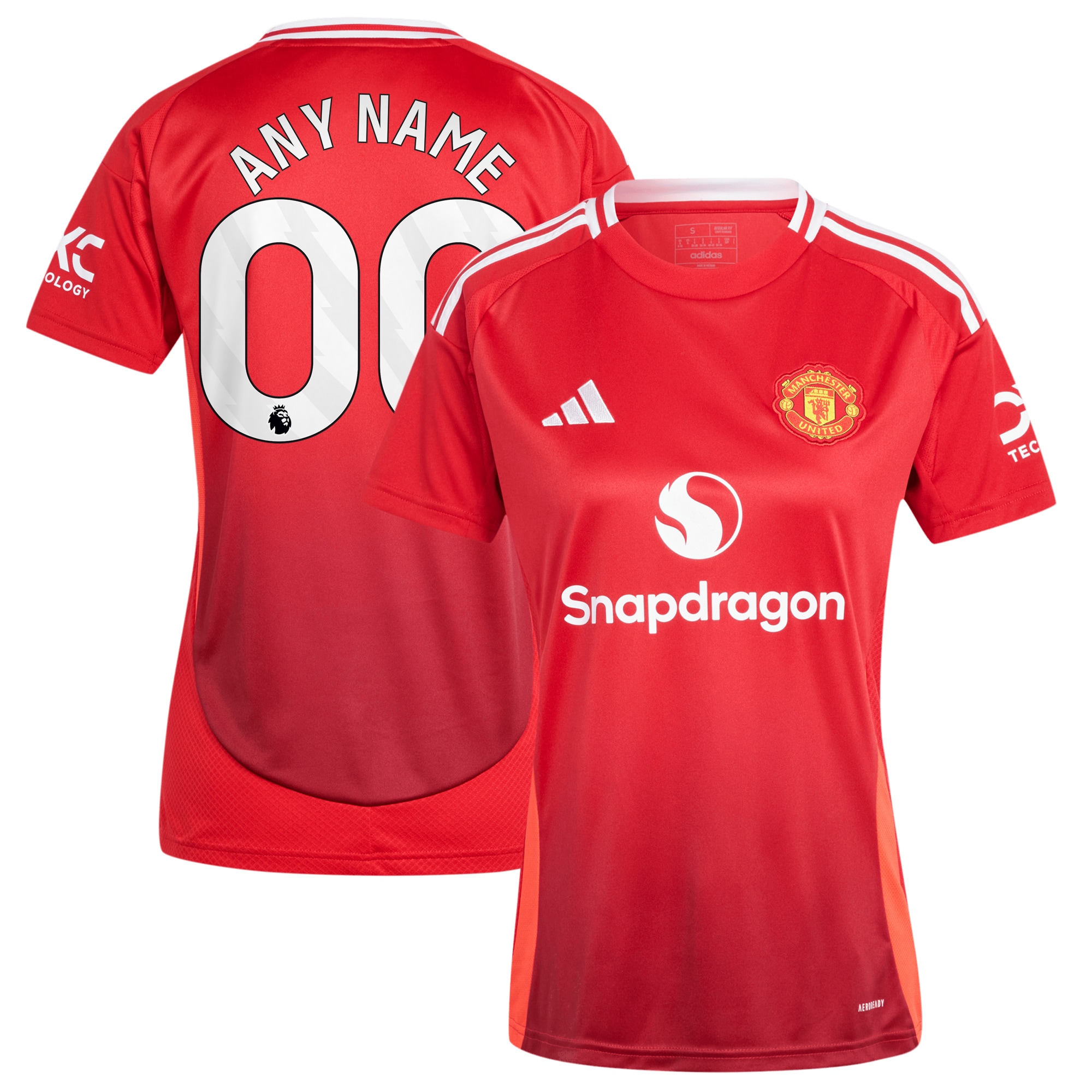 Manchester United Women's 2024/25 Home Custom Jersey