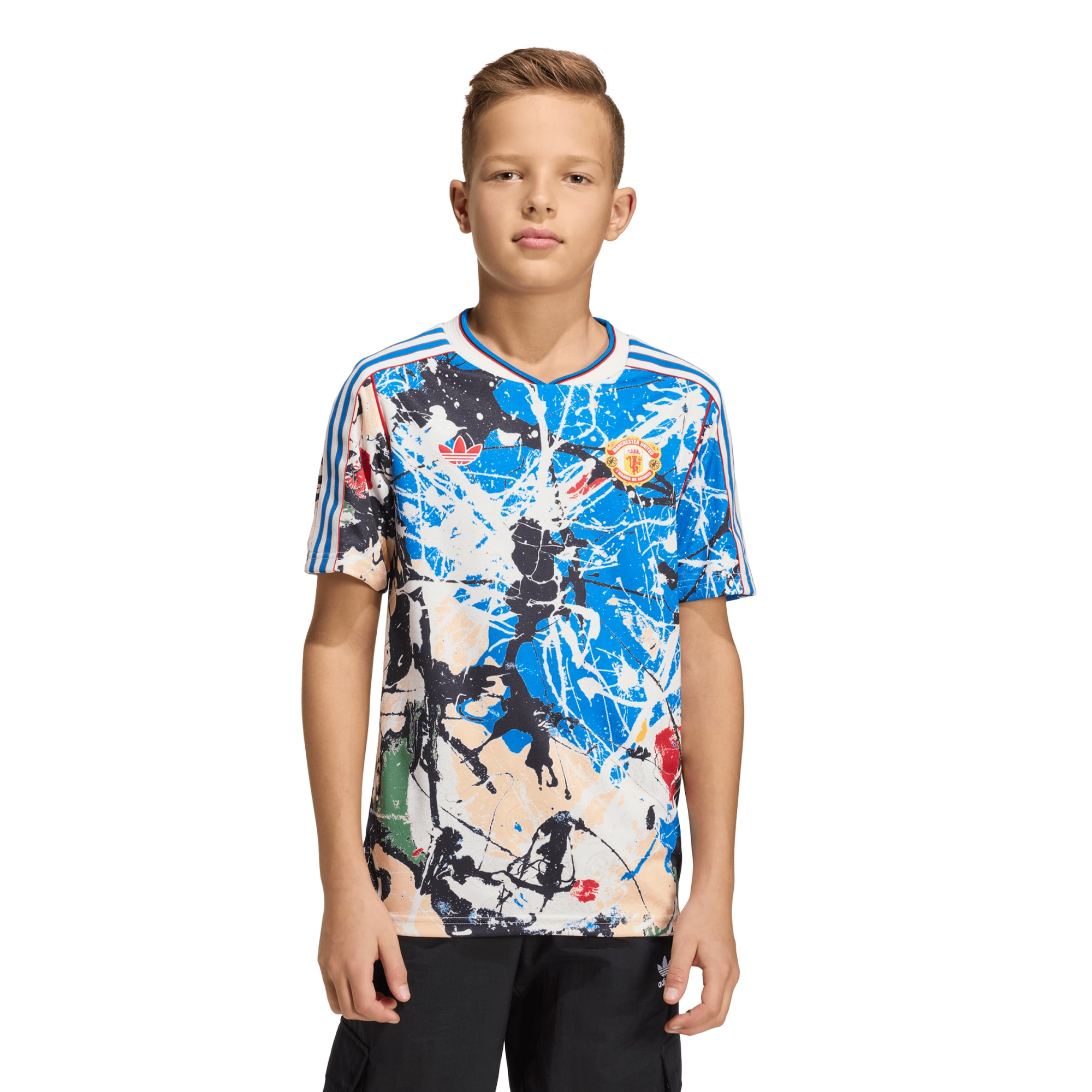 Manchester United X Stone Roses Youth Jersey - Blue