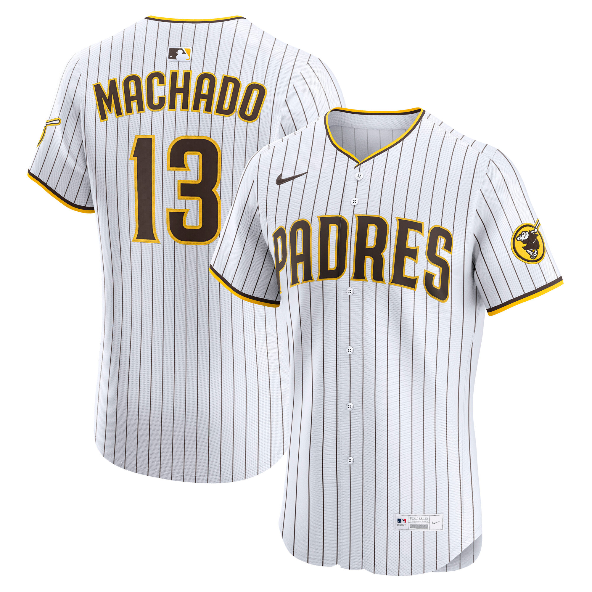 Manny Machado San Diego Padres Home Elite Player Jersey