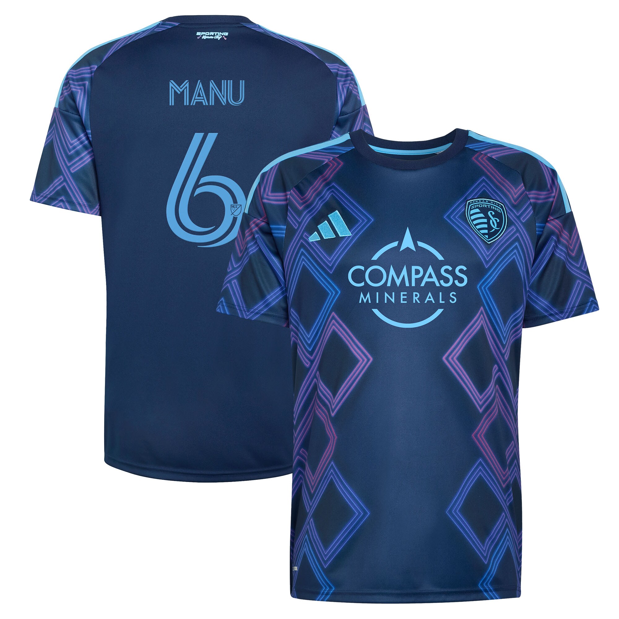 Manu García Sporting Kansas City 2026 The 18th & Vine Kit Jersey – Blue