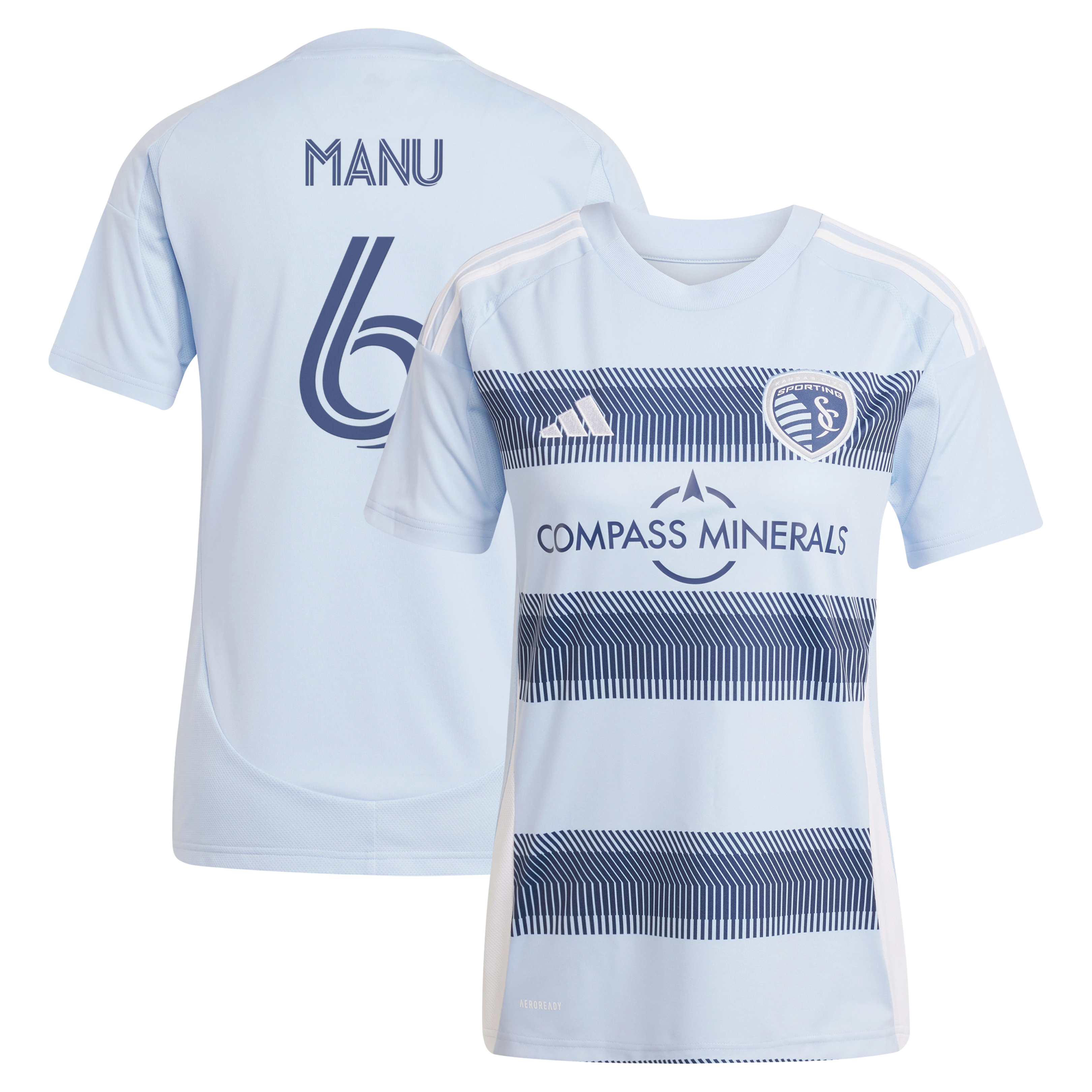 Manu García Sporting Kansas City Women's 2025 One KC Jersey - Light Blue