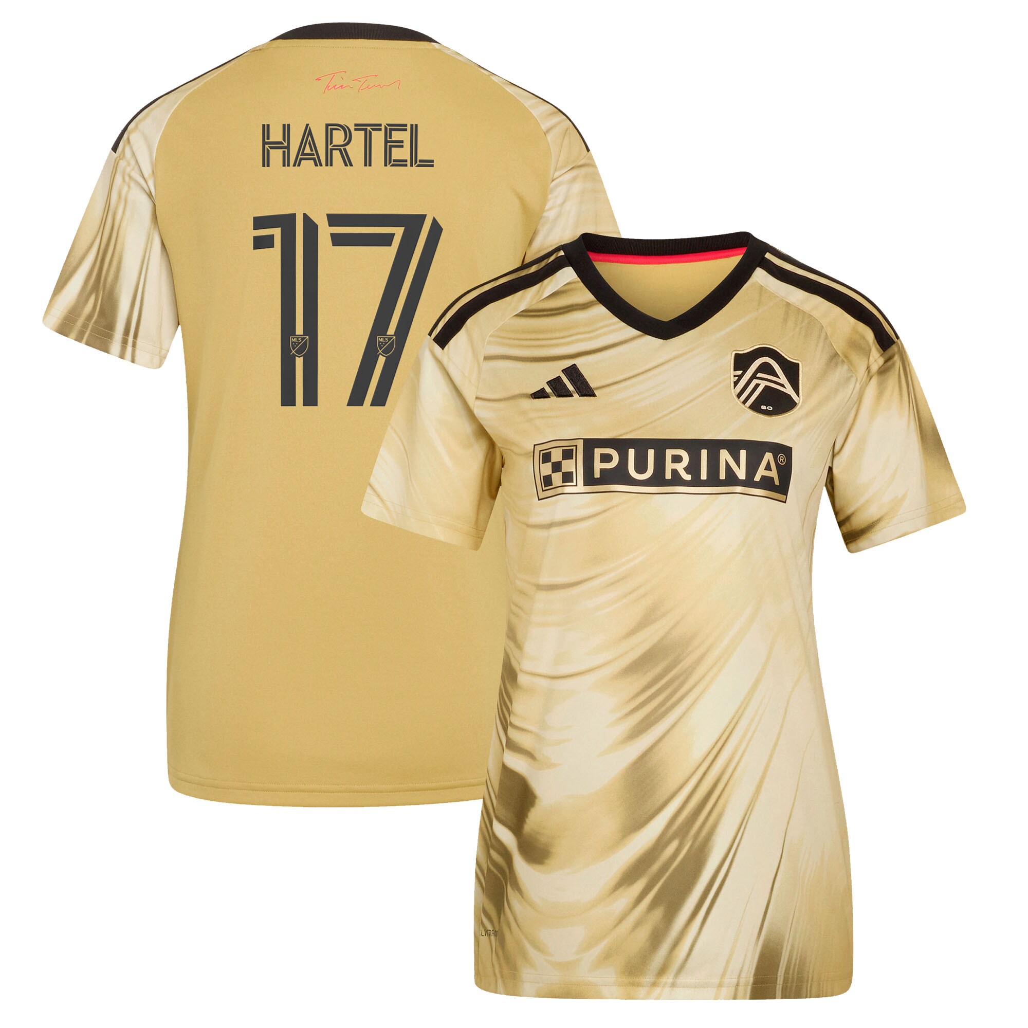 Marcel Hartel St. Louis CITY SC Women's 2026 The Tina Turner Kit Jersey - Yellow