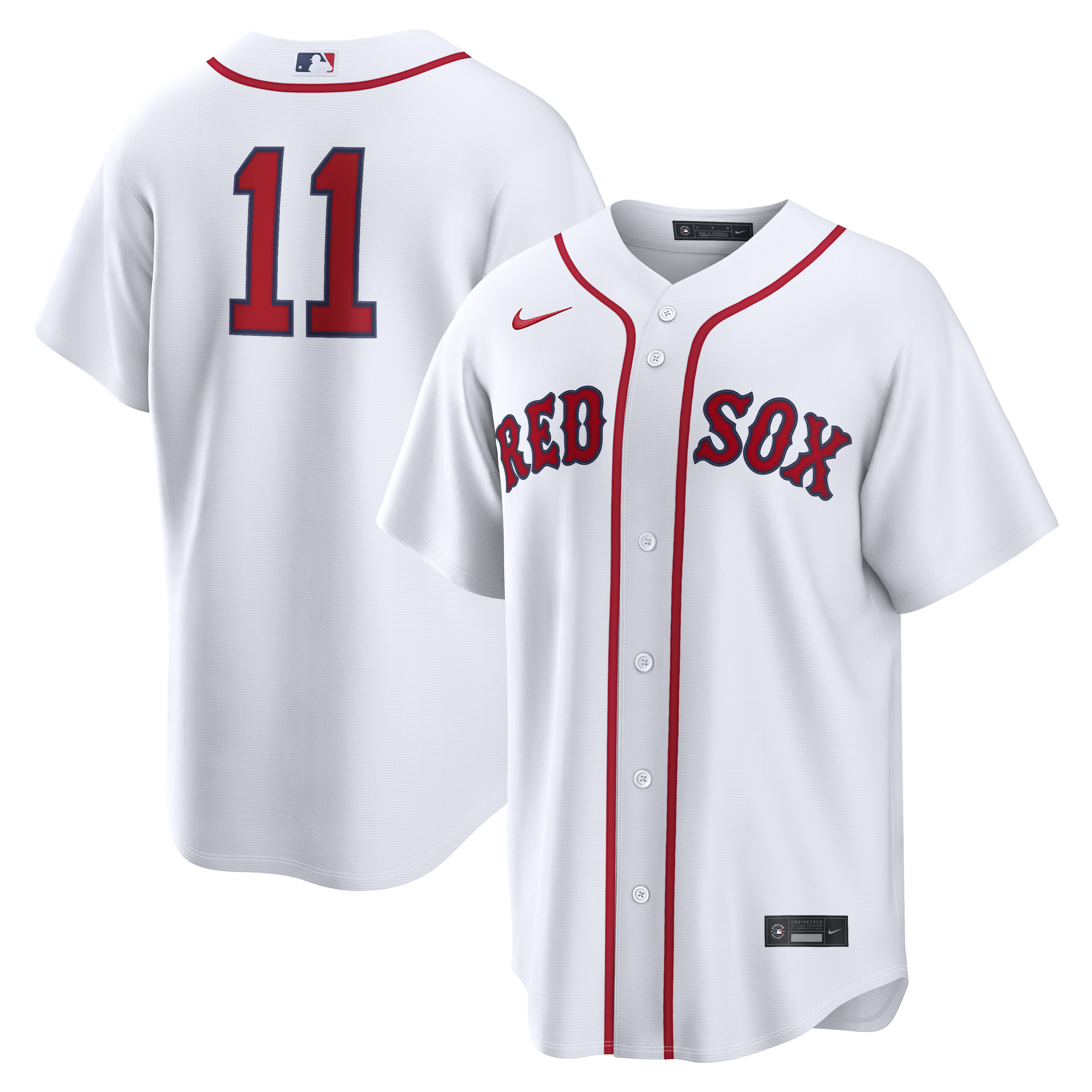 Marcelo Mayer Boston Red Sox Home Jersey - White