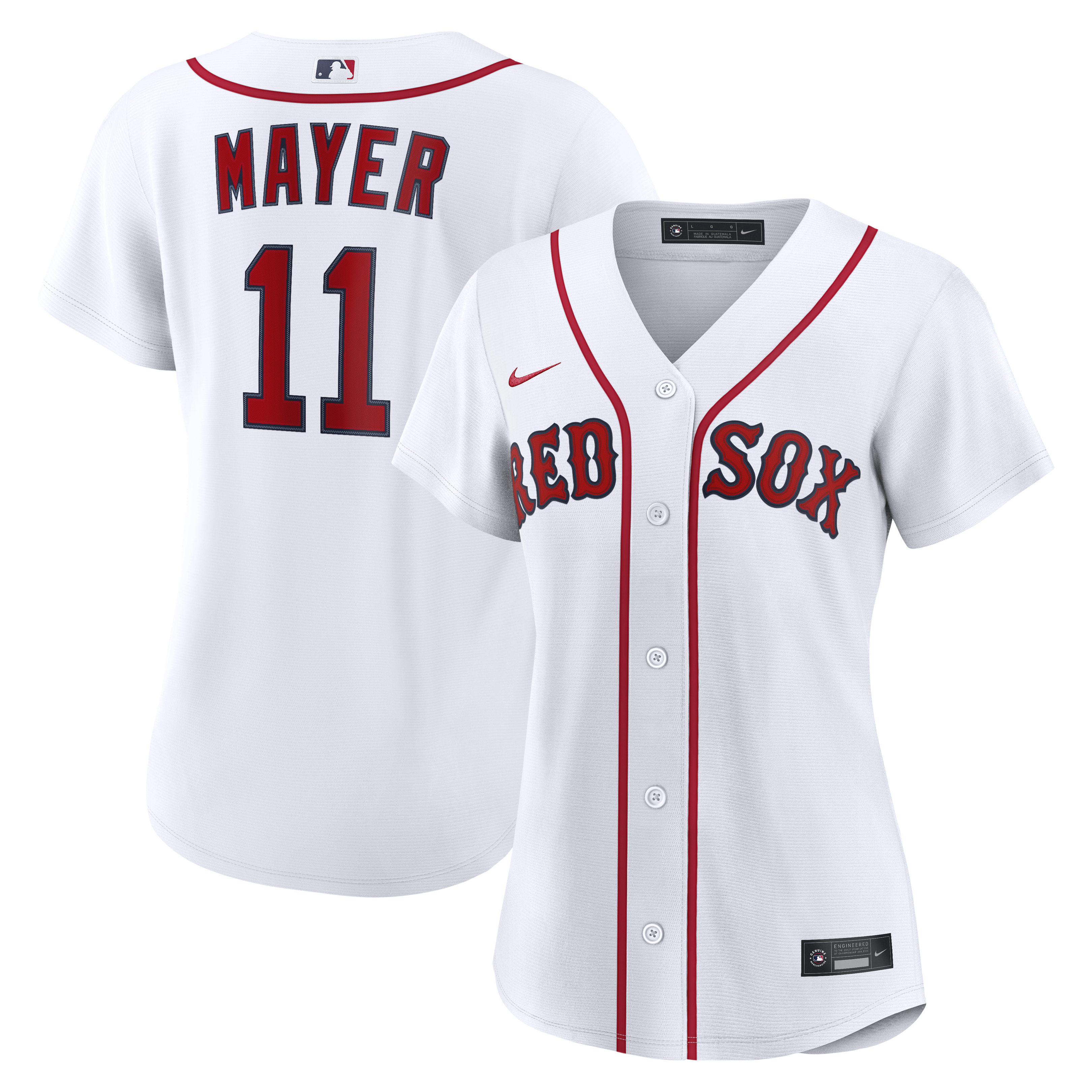 Marcelo Mayer Boston Red Sox Women's Home Jersey - White
