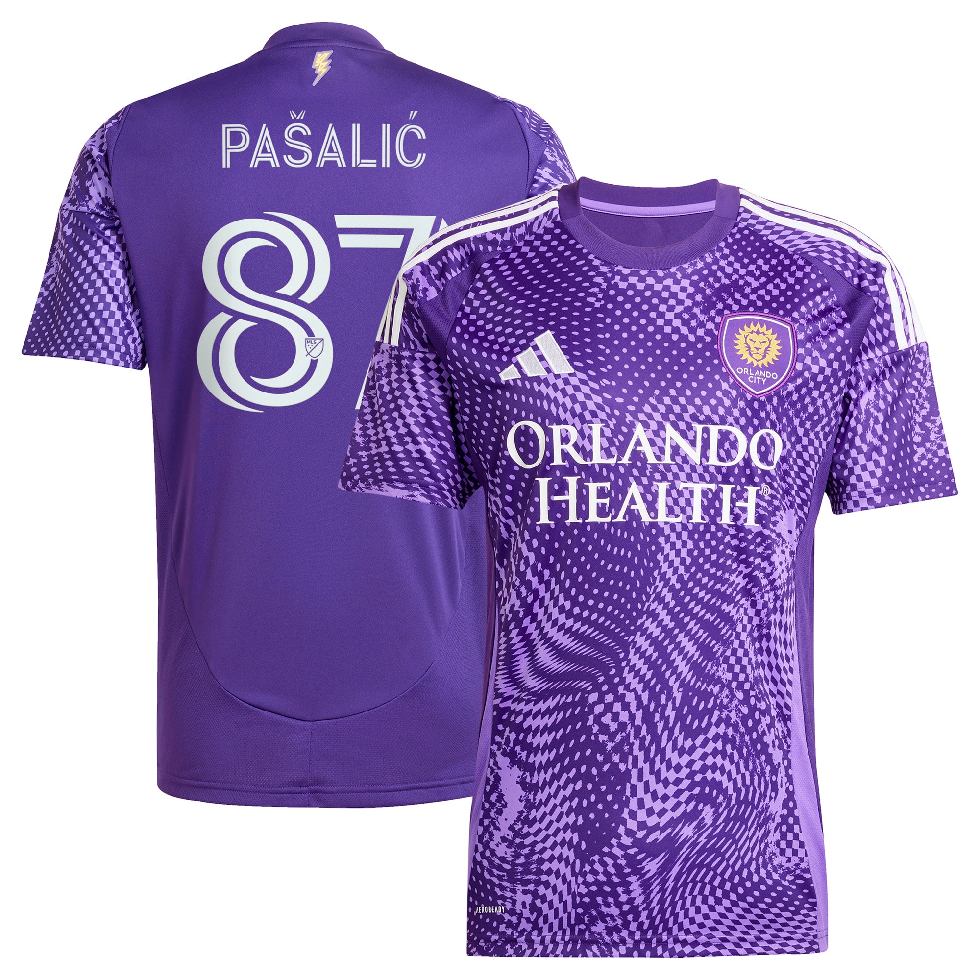 Marco Pašalić Orlando City SC 2025 Perfect Storm Player Jersey - Purple