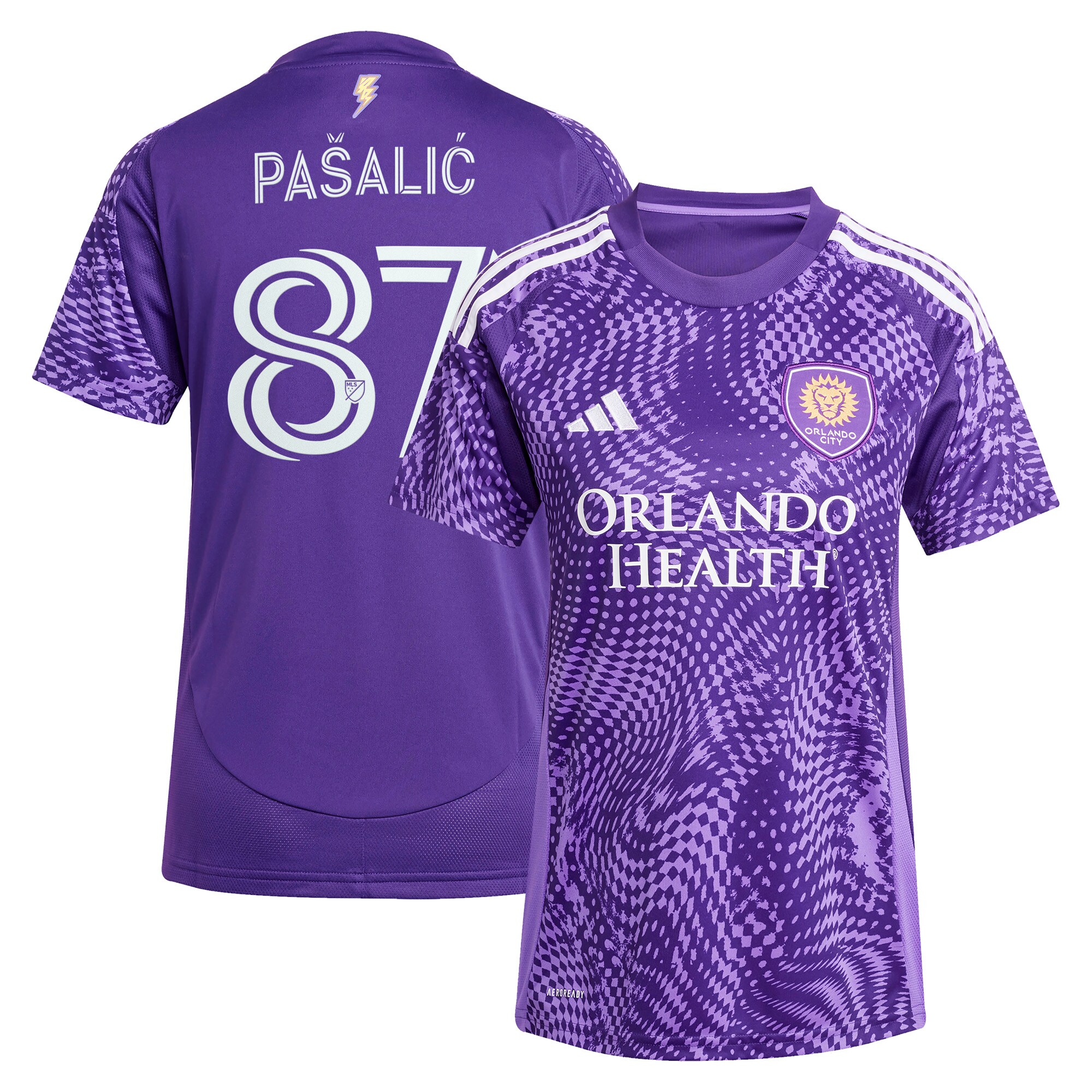 Marco Pašalić Orlando City SC Women's 2025 Perfect Storm Player Jersey - Purple