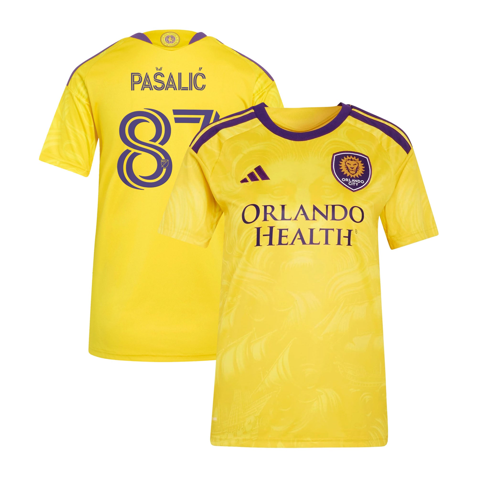 Marco Pašalić Orlando City SC Women's 2026 Sunken Treasure Kit Jersey - Gold