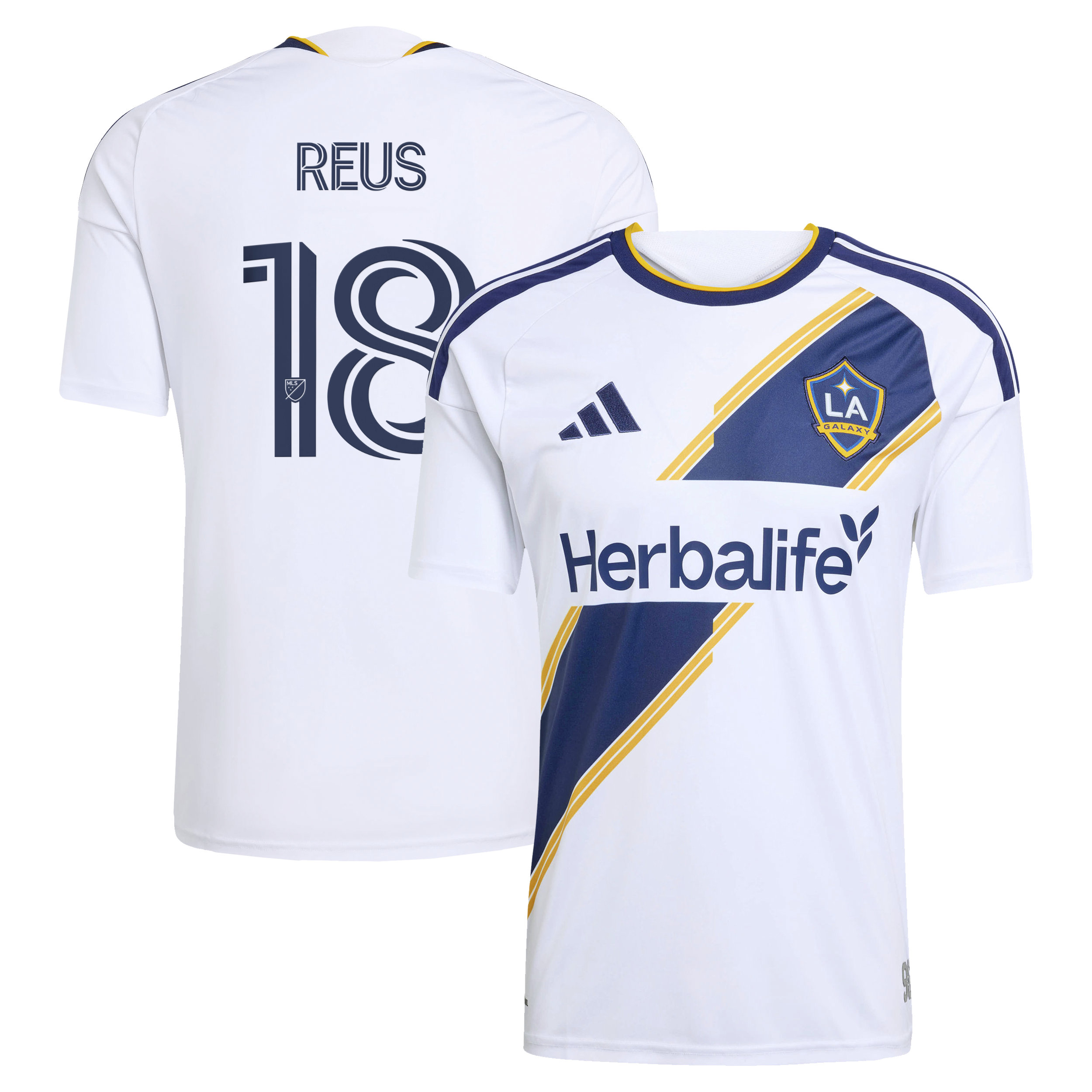 Marco Reus LA Galaxy 2026 The VeloCITY Kit Jersey - White