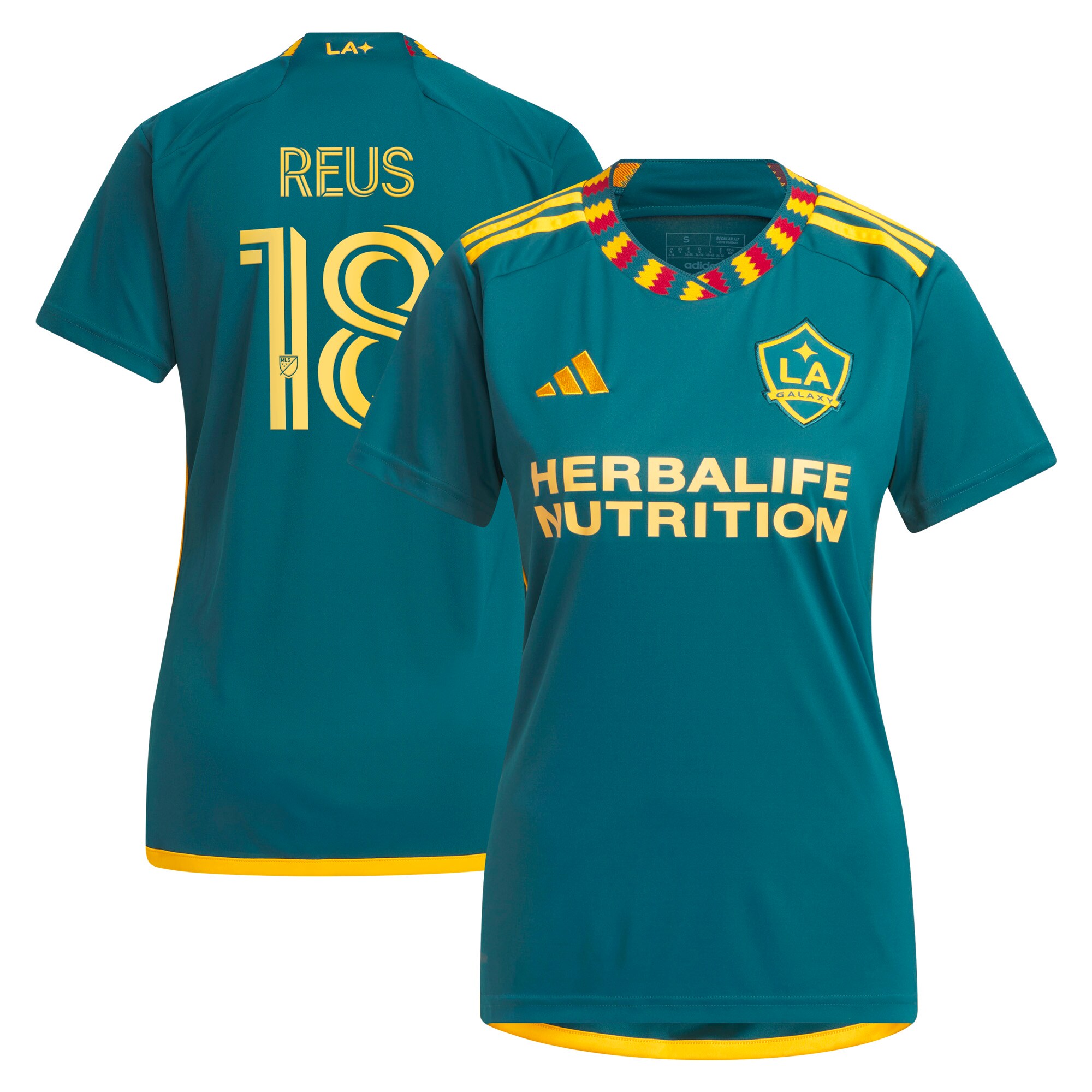 Marco Reus LA Galaxy Women's 2024 LA Kit Player Jersey - Green