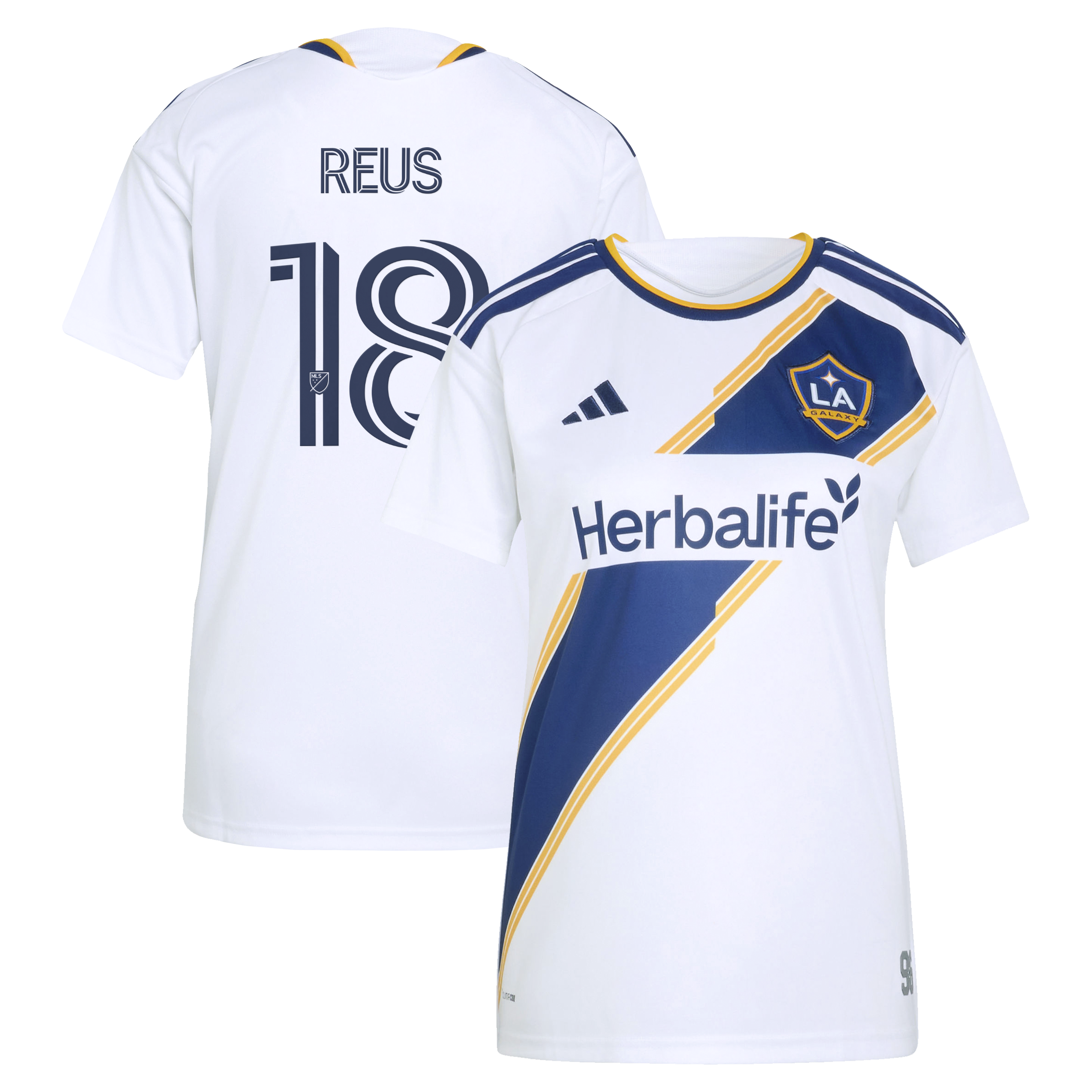 Marco Reus LA Galaxy Women's 2026 The VeloCITY Kit Jersey - White