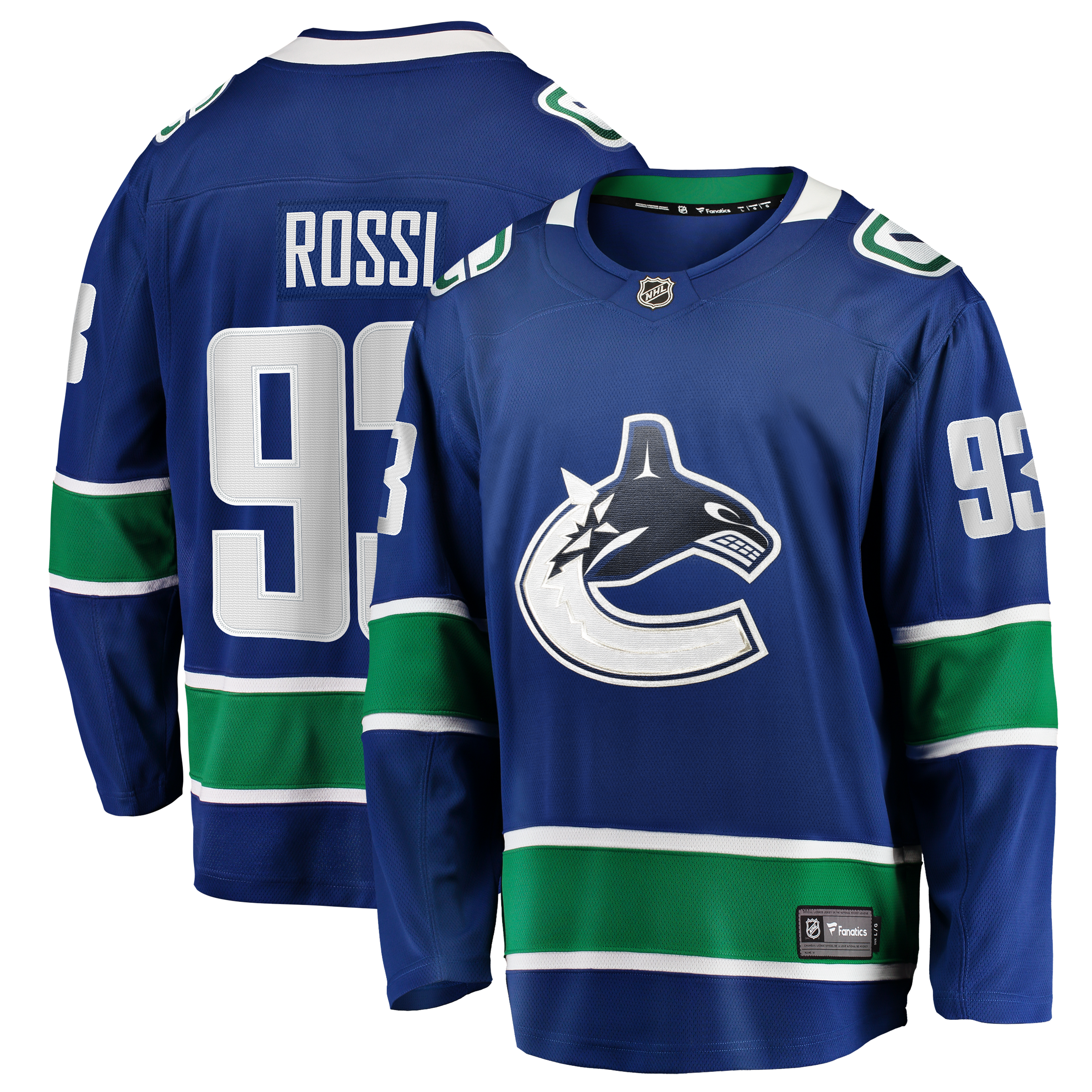 Marco Rossi Vancouver Canucks Fanatics Home Premier Breakaway Player Jersey - Blue