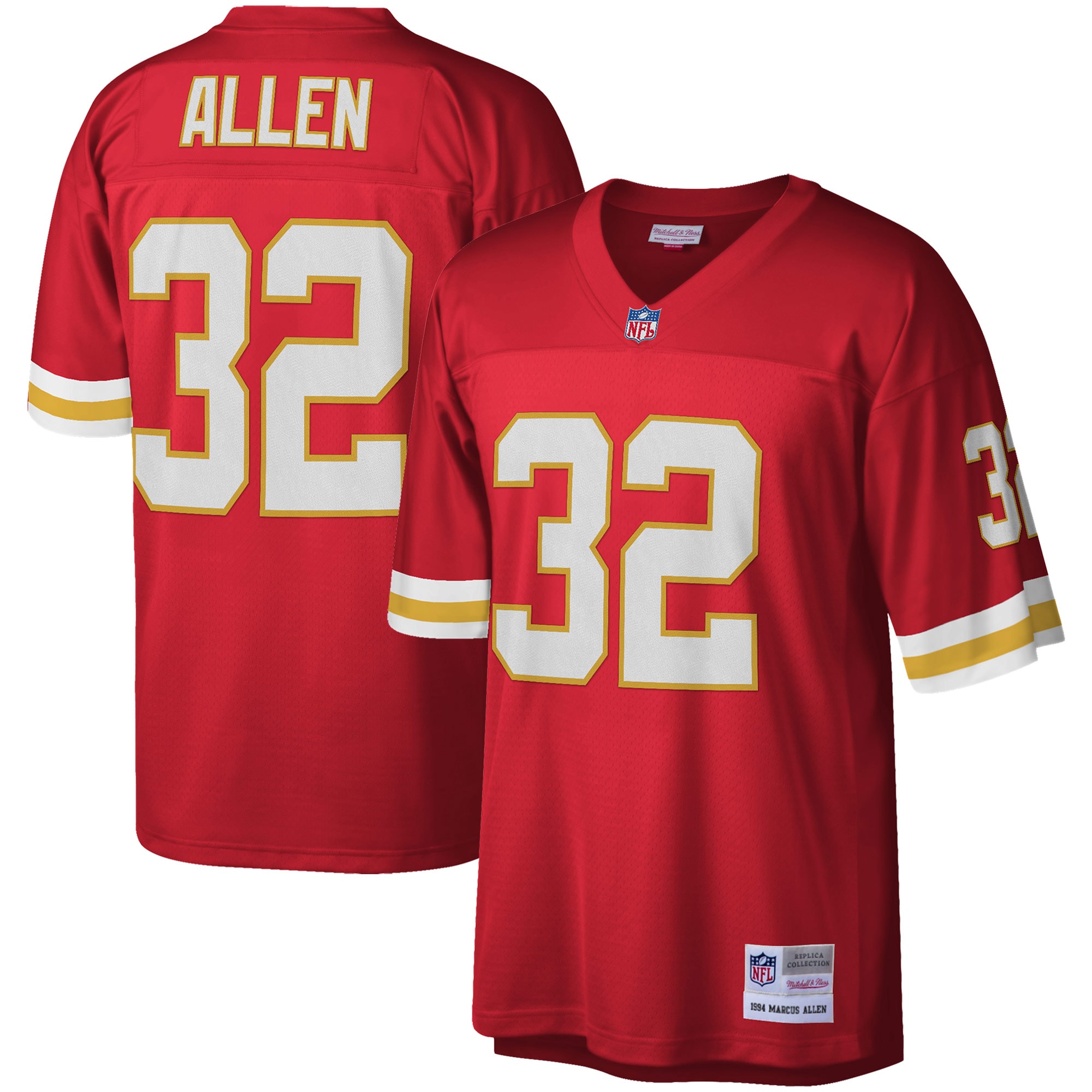 Marcus Allen Kansas City Chiefs Legacy Jersey - Red
